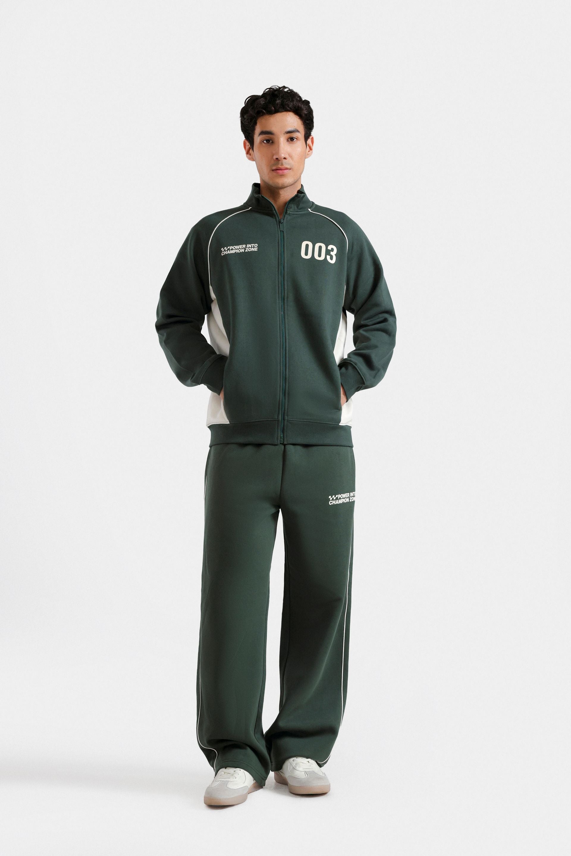 Color Block Activewear Zipper