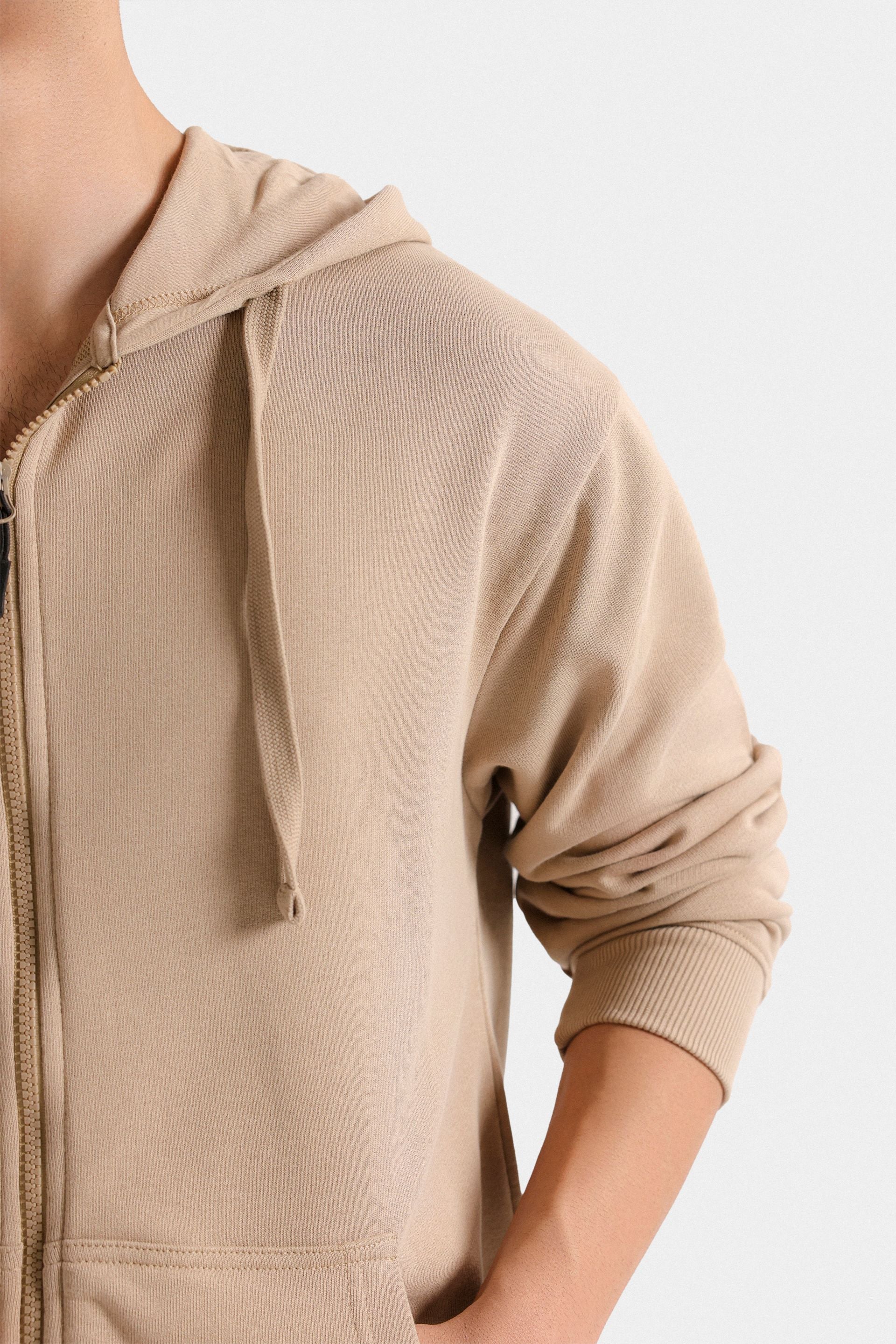 Basic Zipper Hoodie