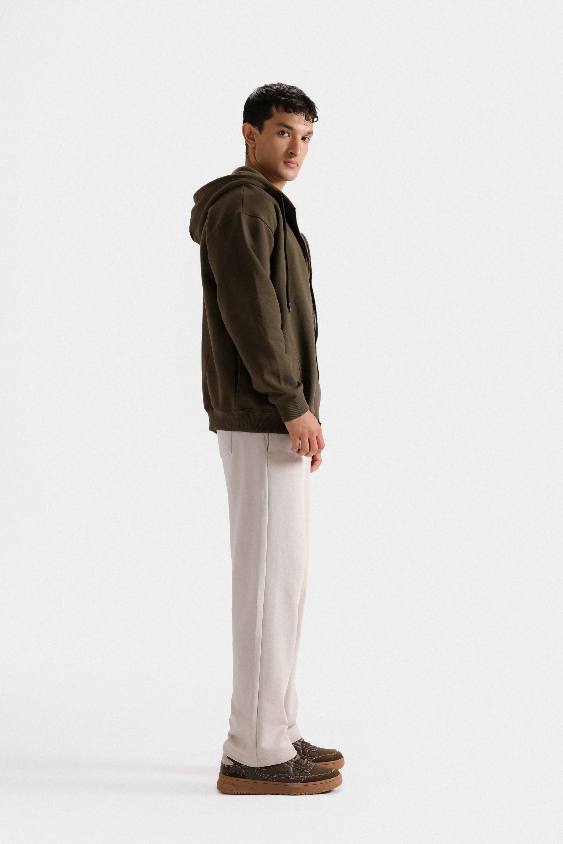 Basic Zipper Hoodie