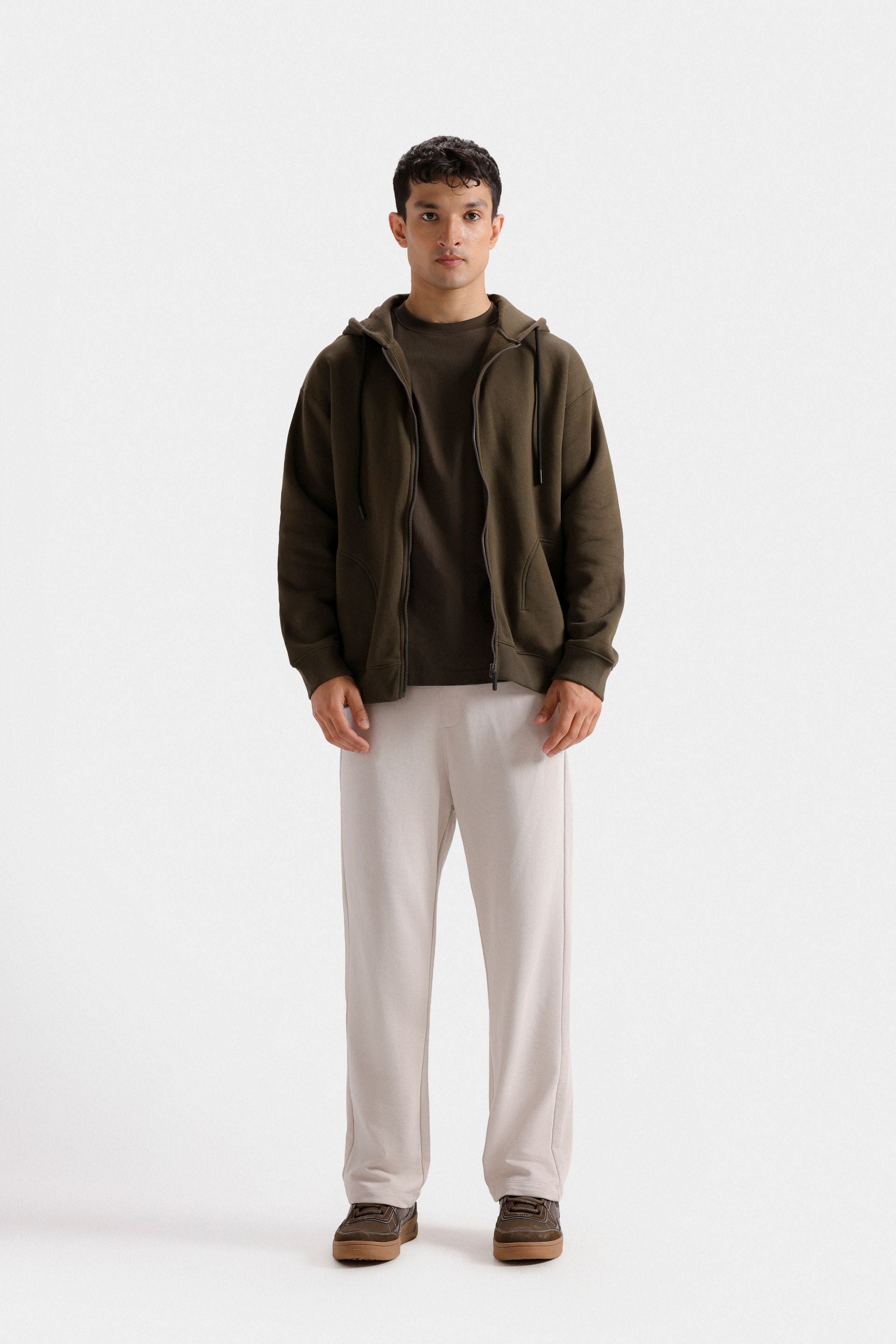 Basic Zipper Hoodie