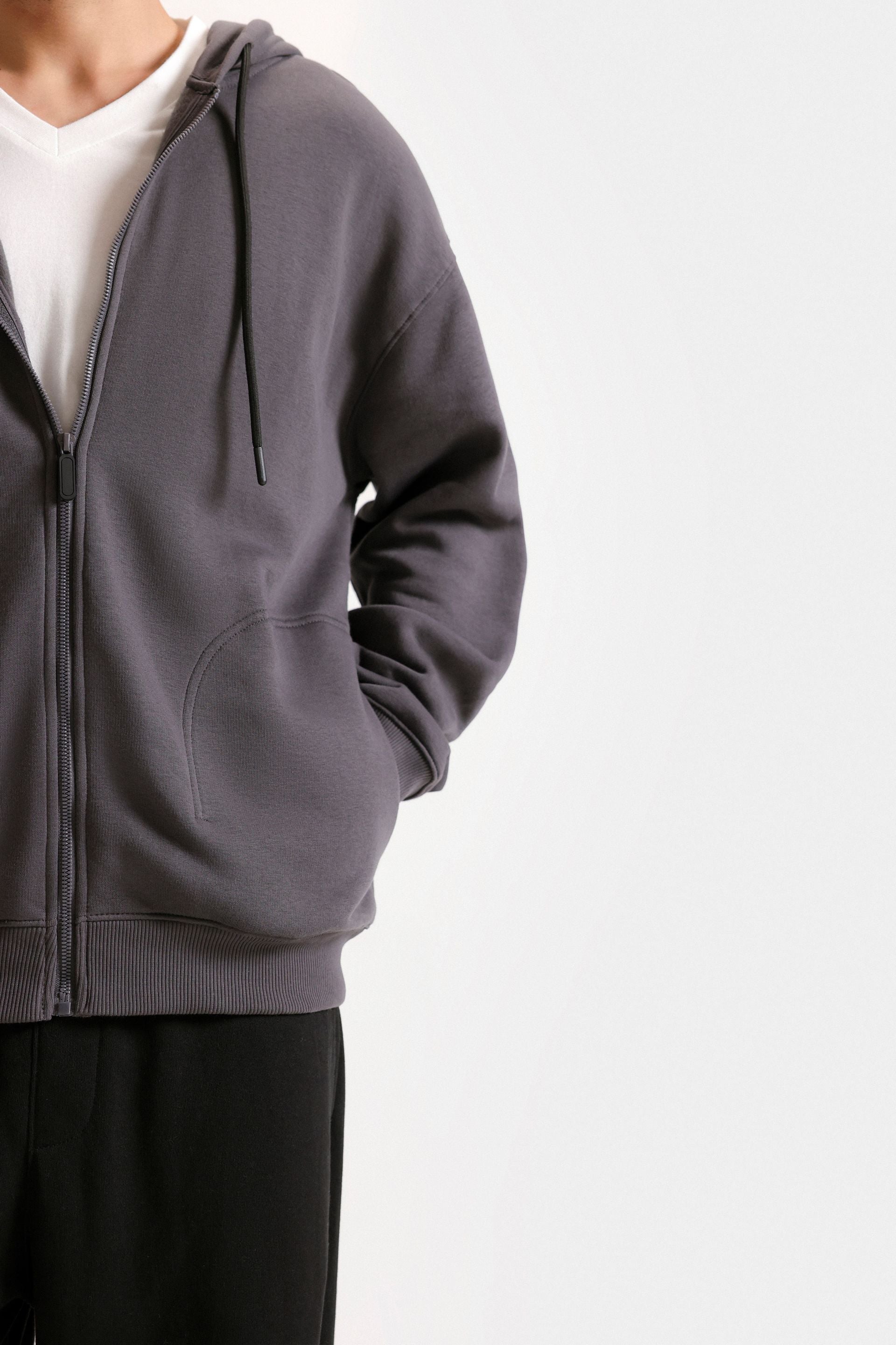 Basic Zipper Hoodie