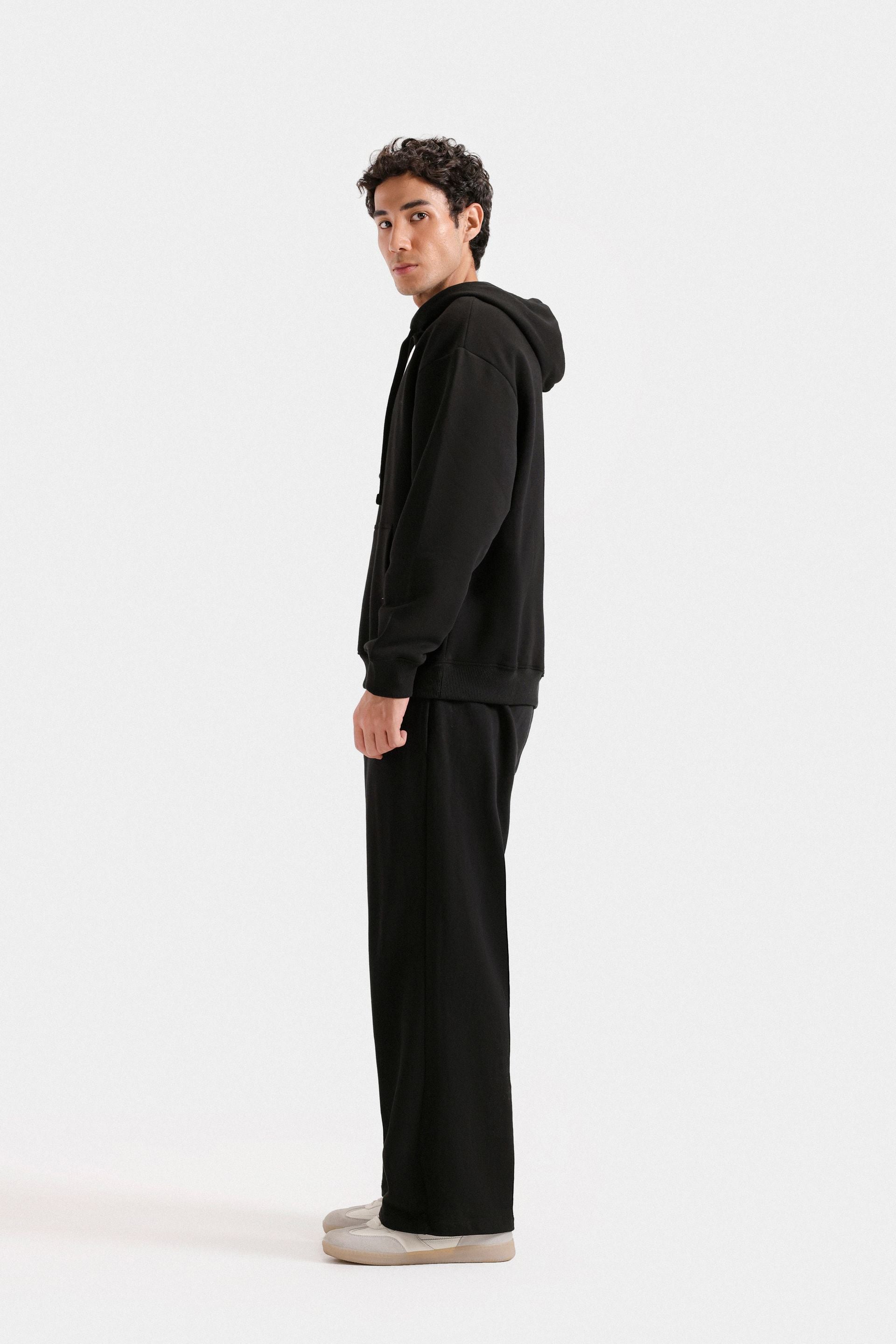 Basic Cropped Hoodie