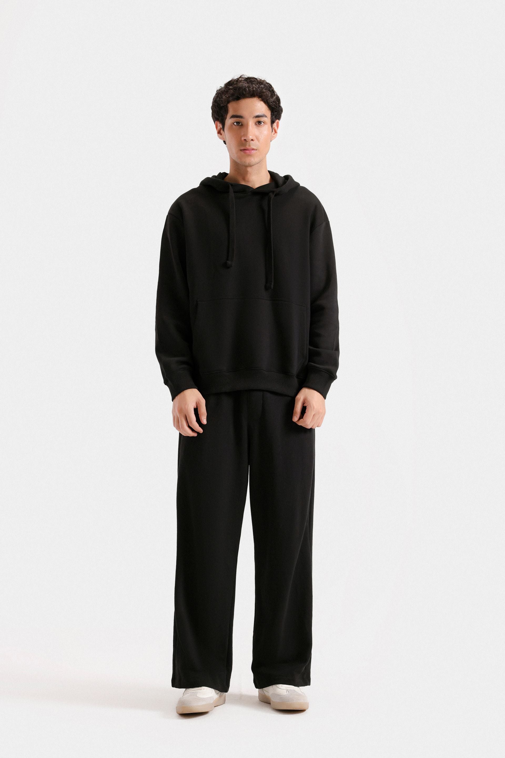 Basic Cropped Hoodie