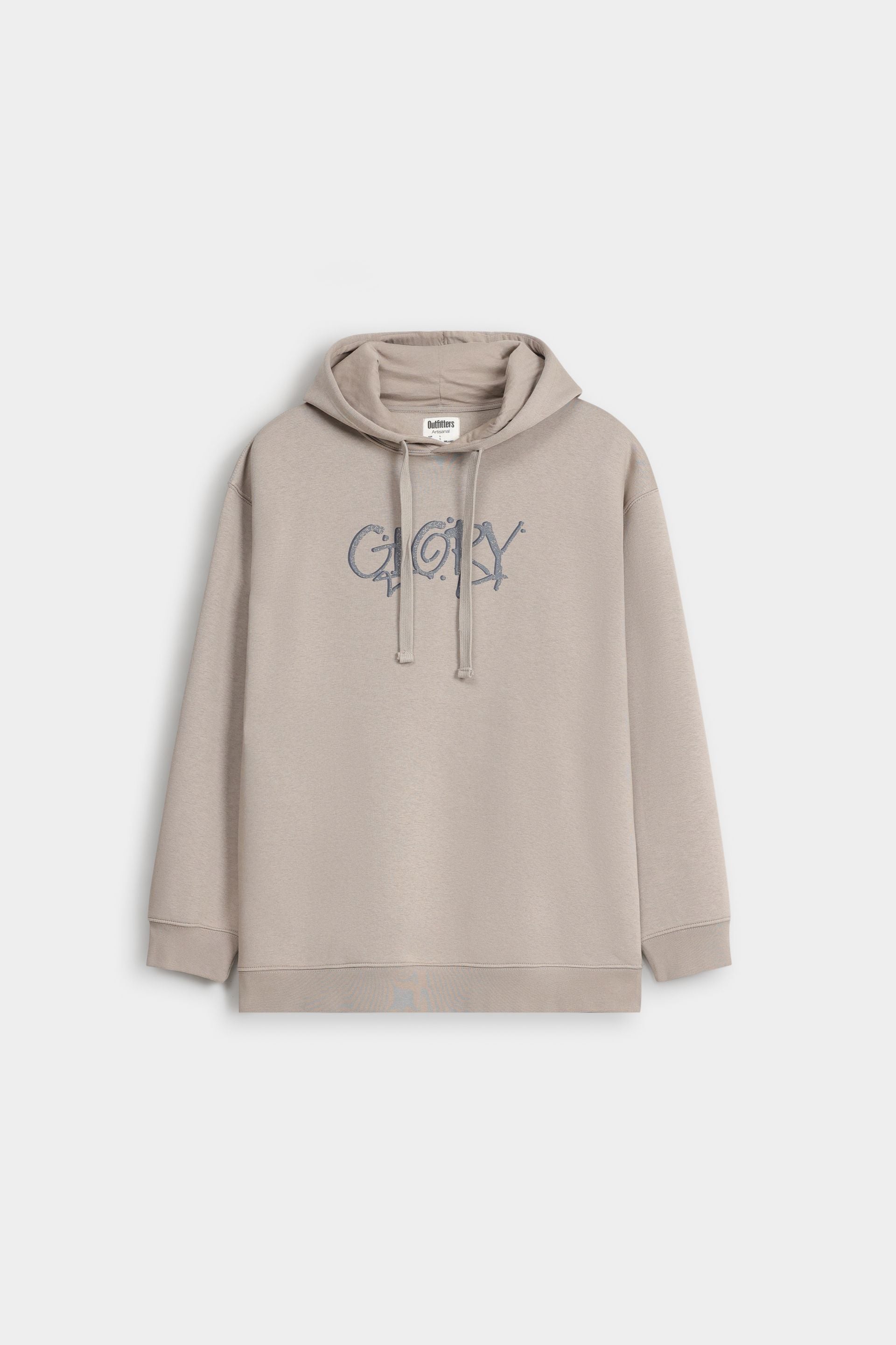 Slogan Print Hoodie