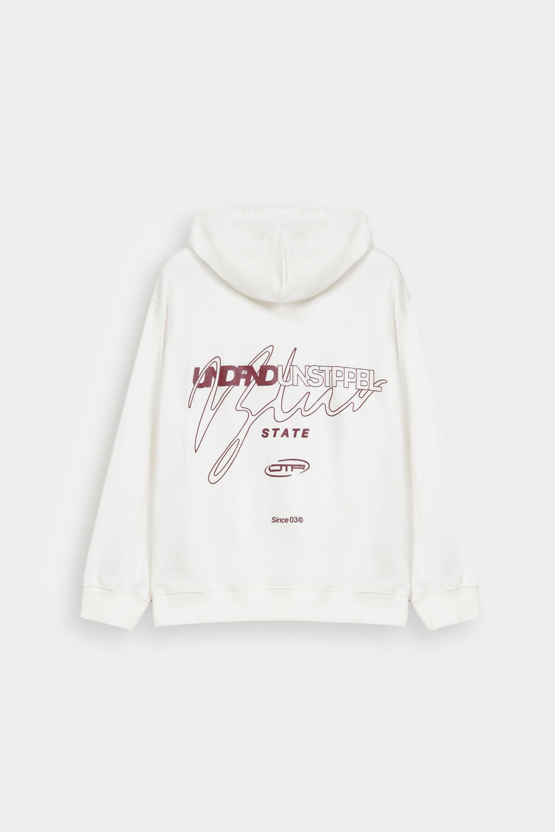 Slogan Print Hoodie