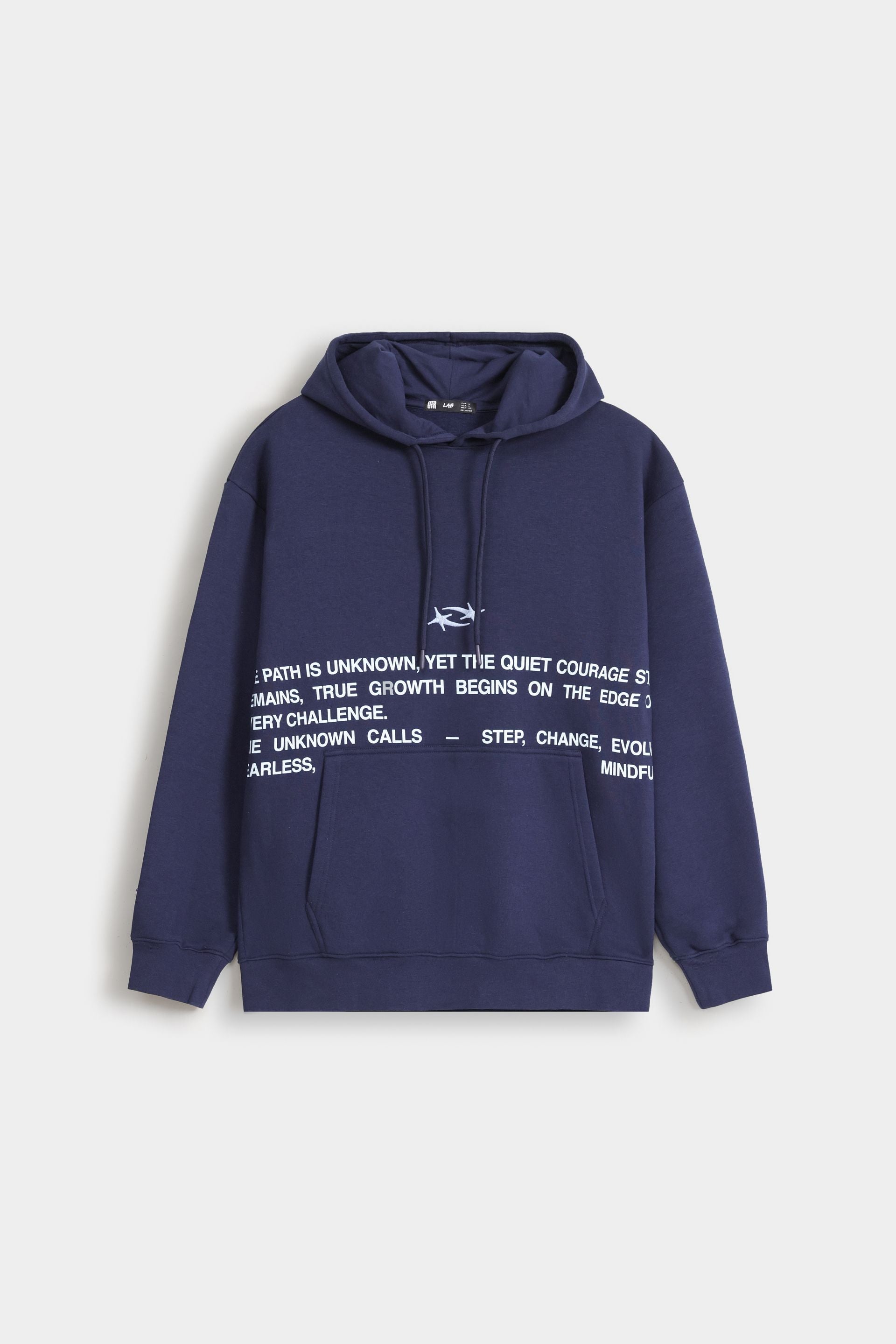 Slogan Print Hoodie