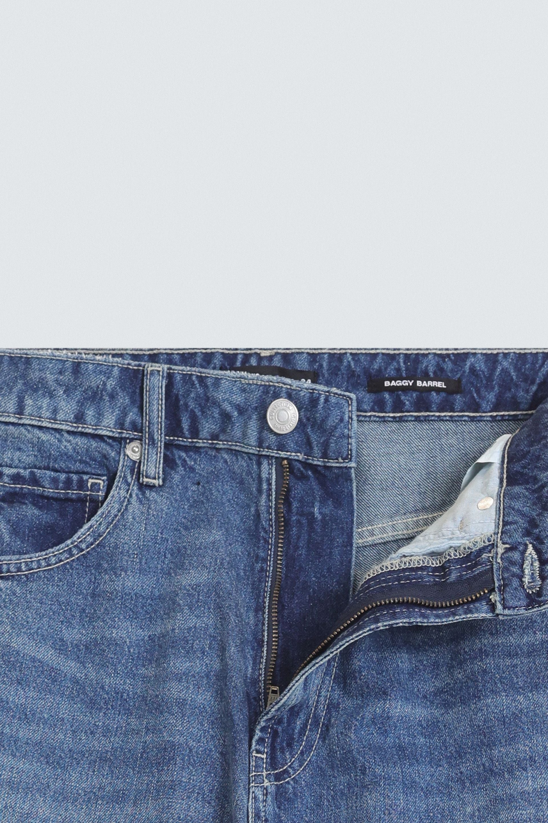 Baggy Barrel Fit Jeans