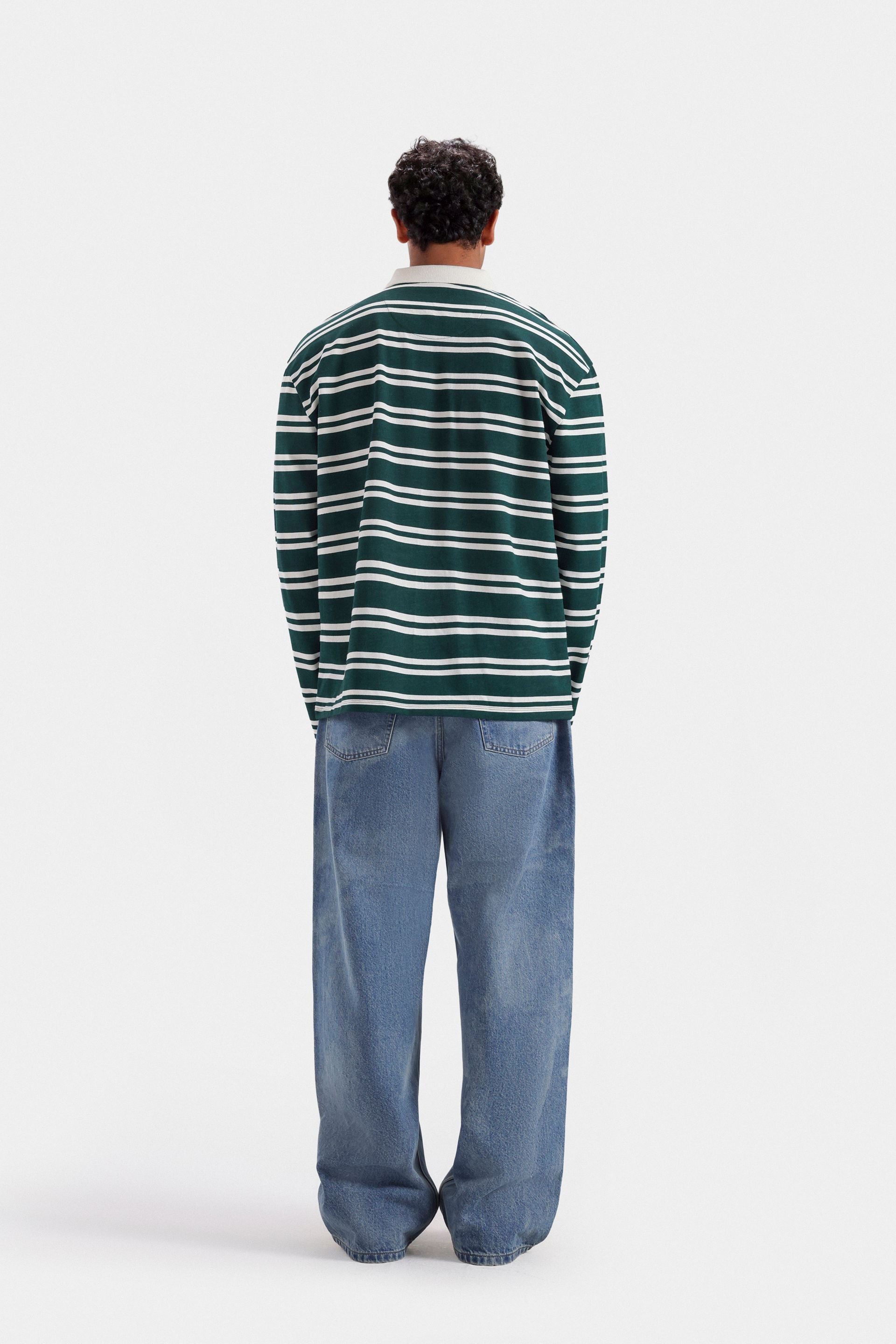 Baggy Jeans With Laser Print