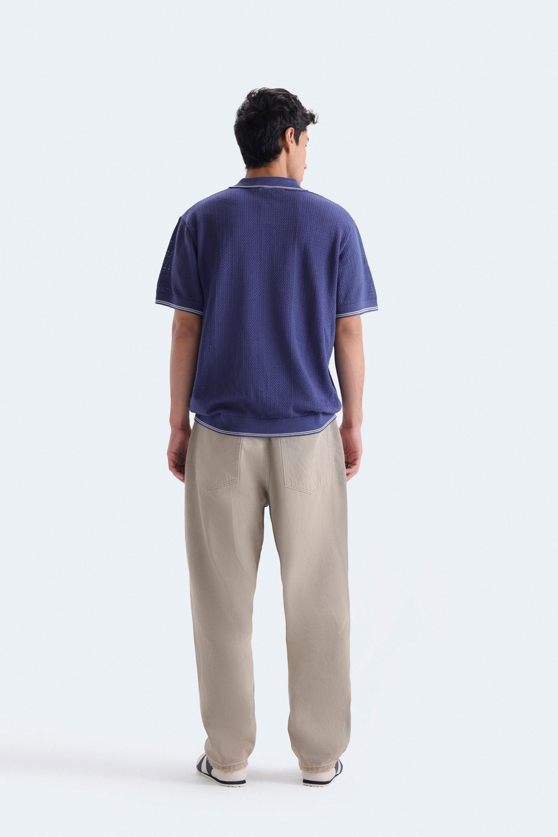 Knit Polo Shirt