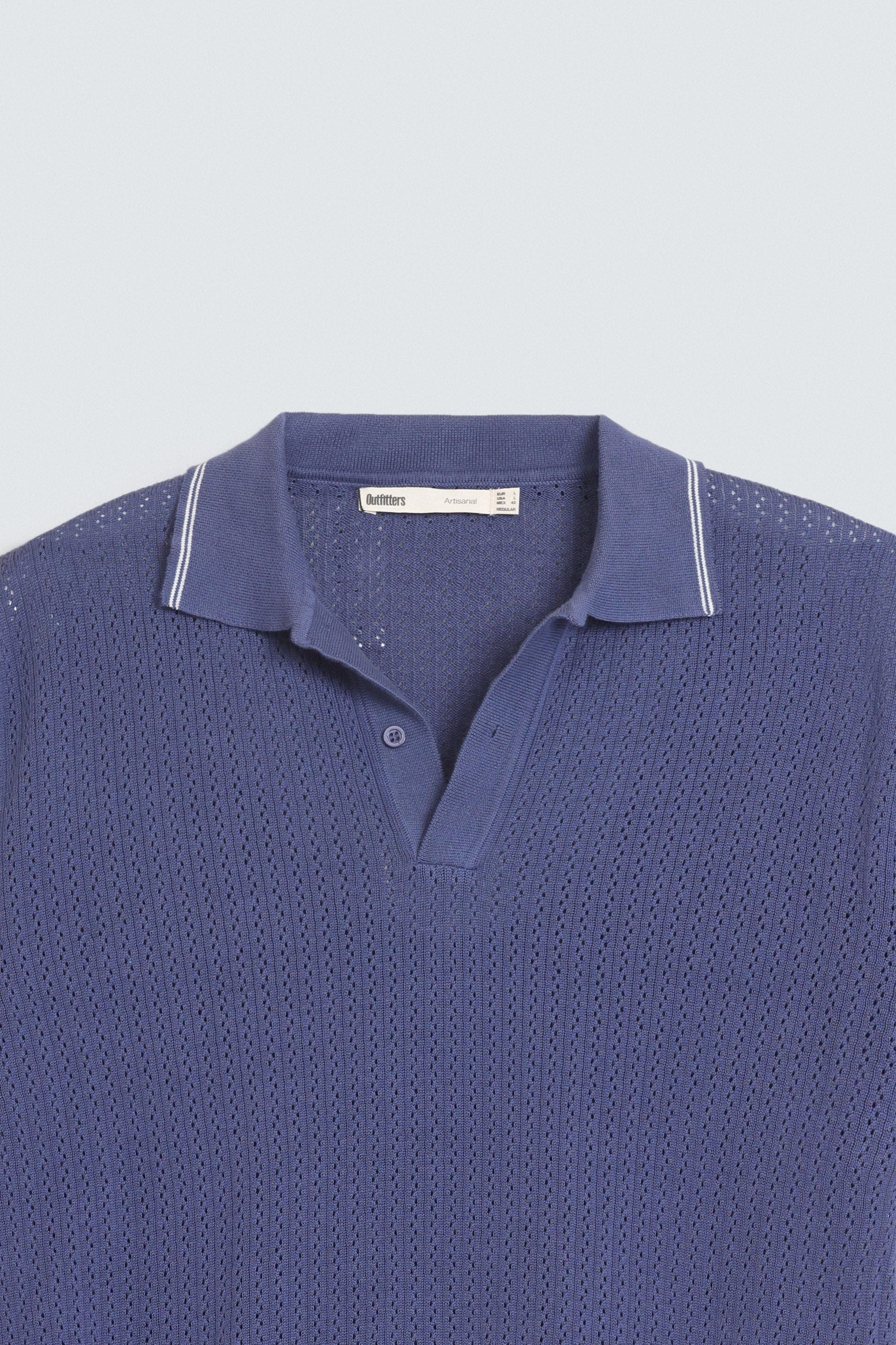 Knit Polo Shirt
