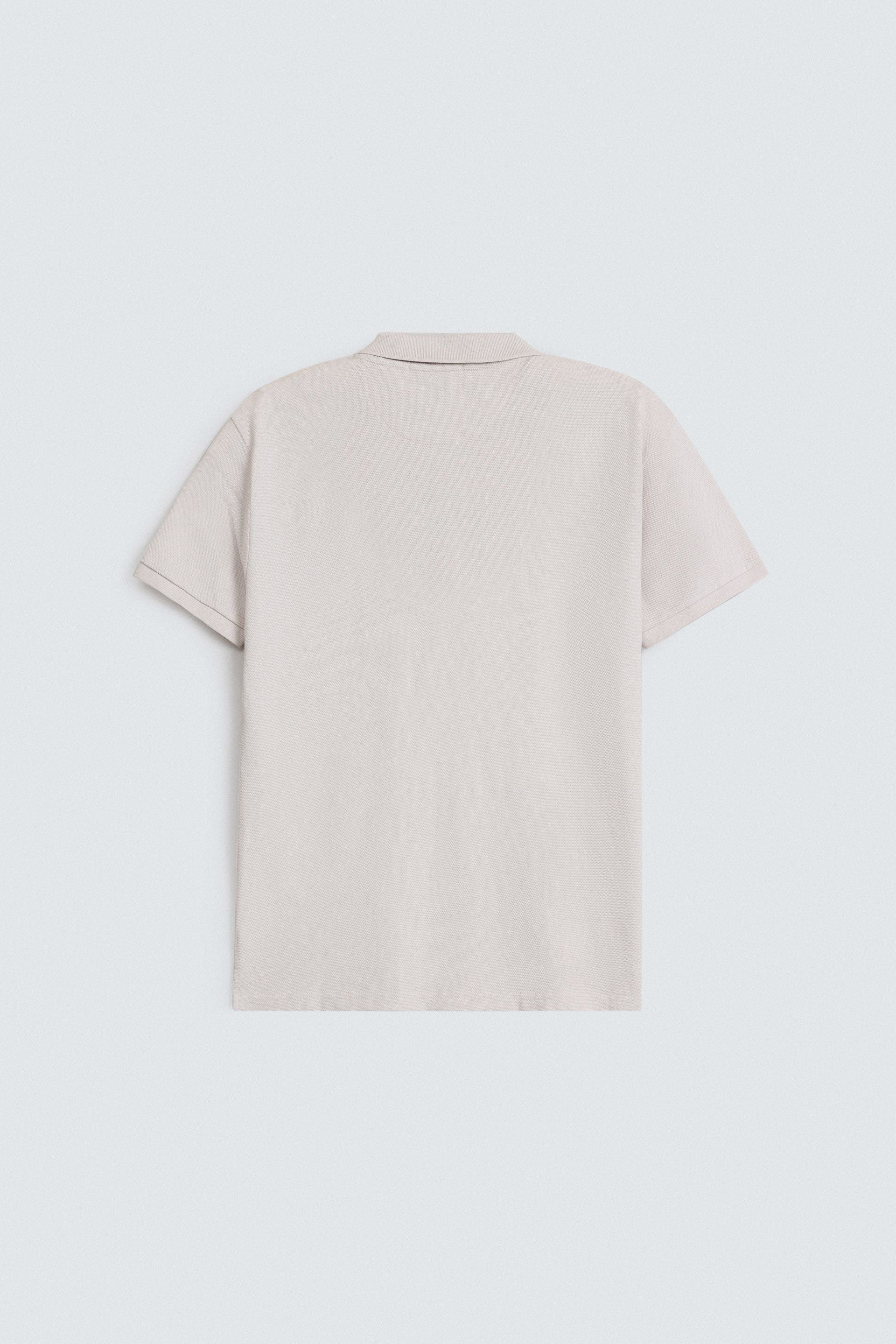 Textured Polo Shirt