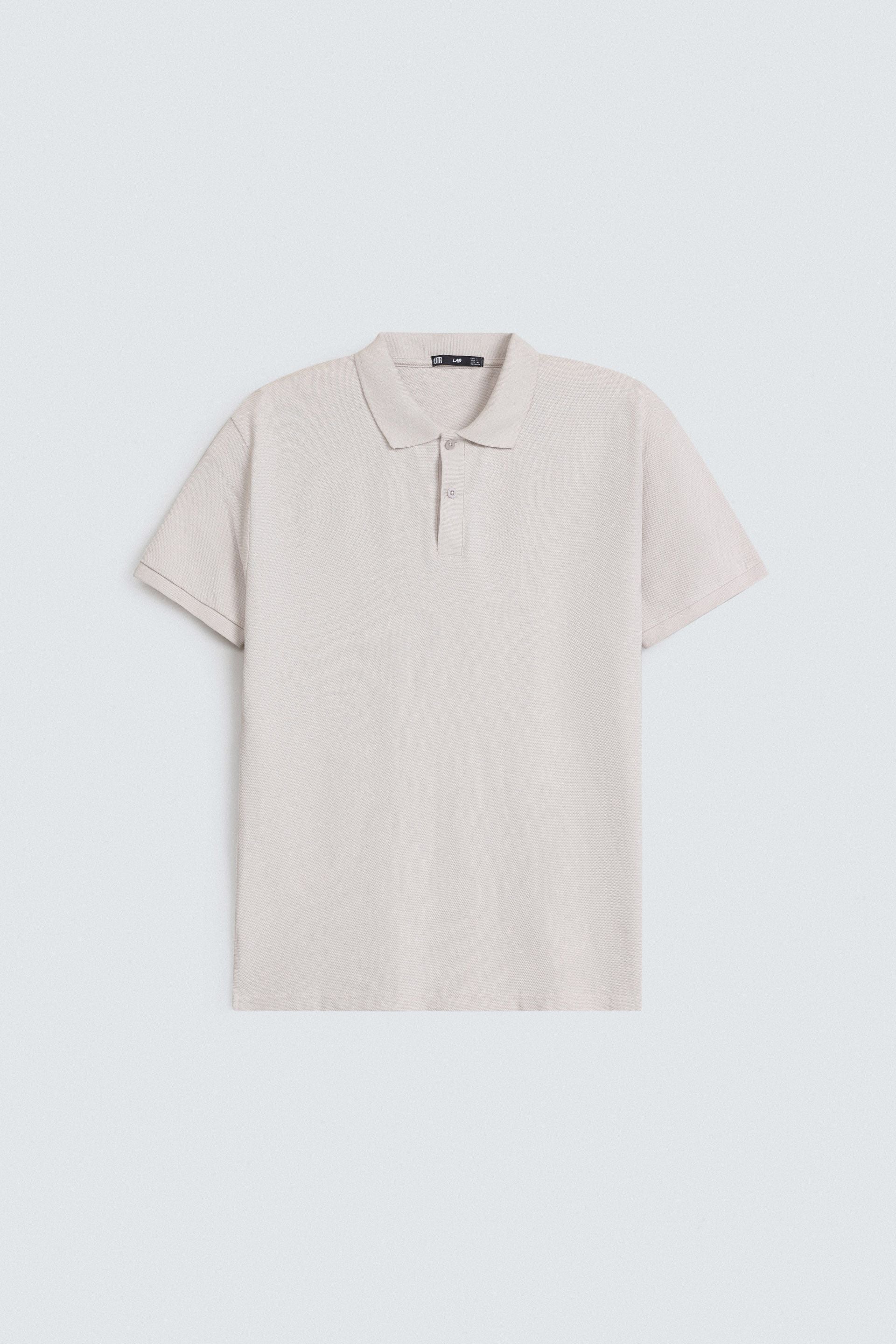 Textured Polo Shirt