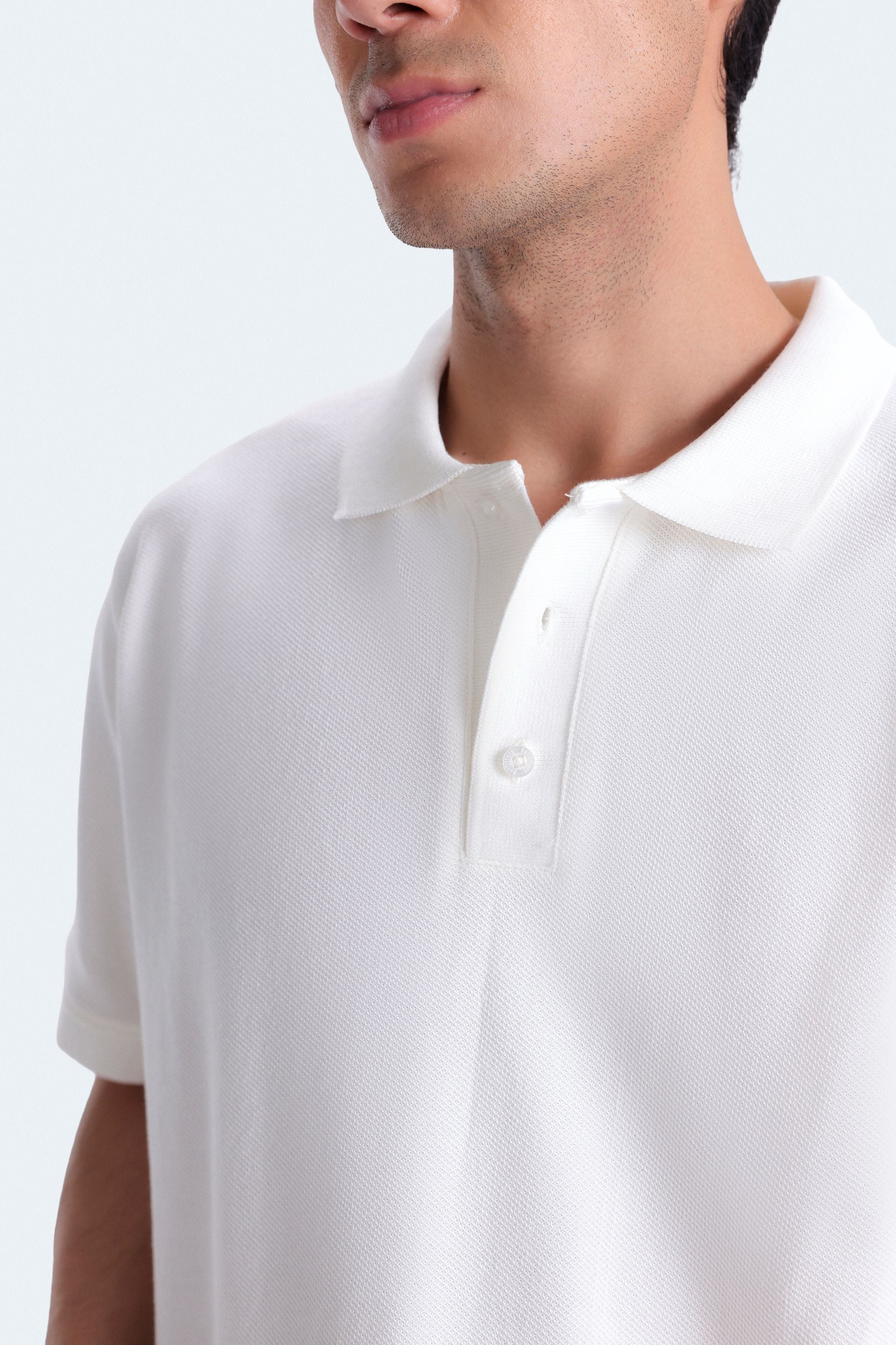 Textured Polo Shirt