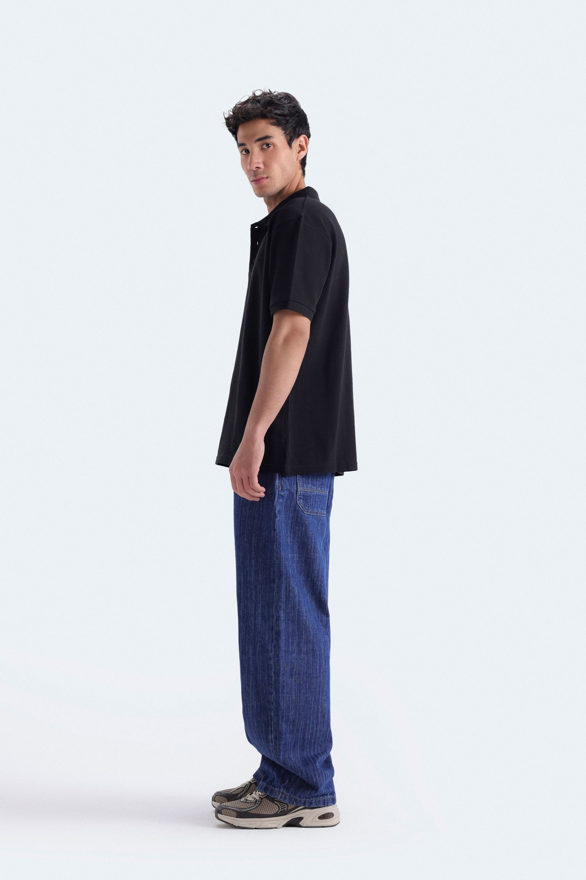 Textured Polo Shirt