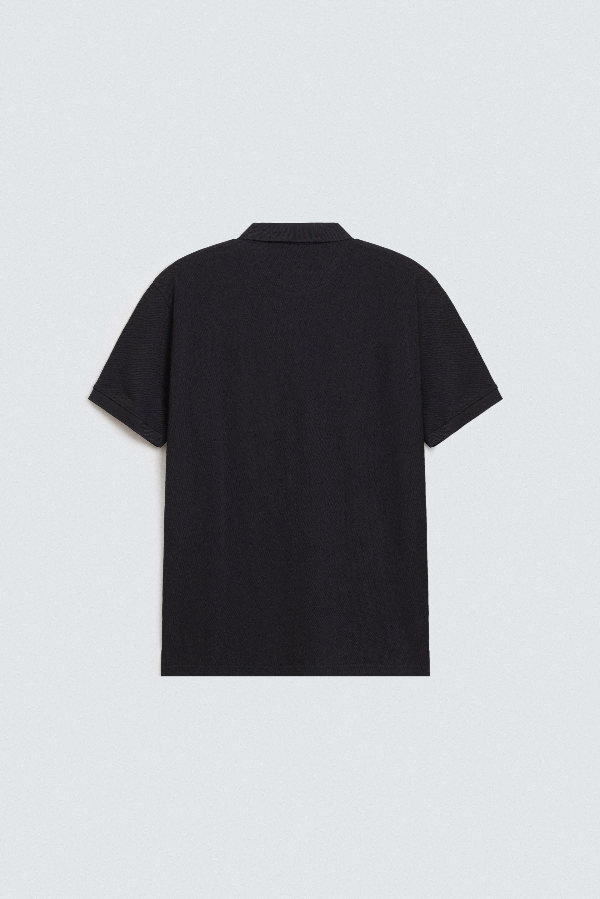 Textured Polo Shirt