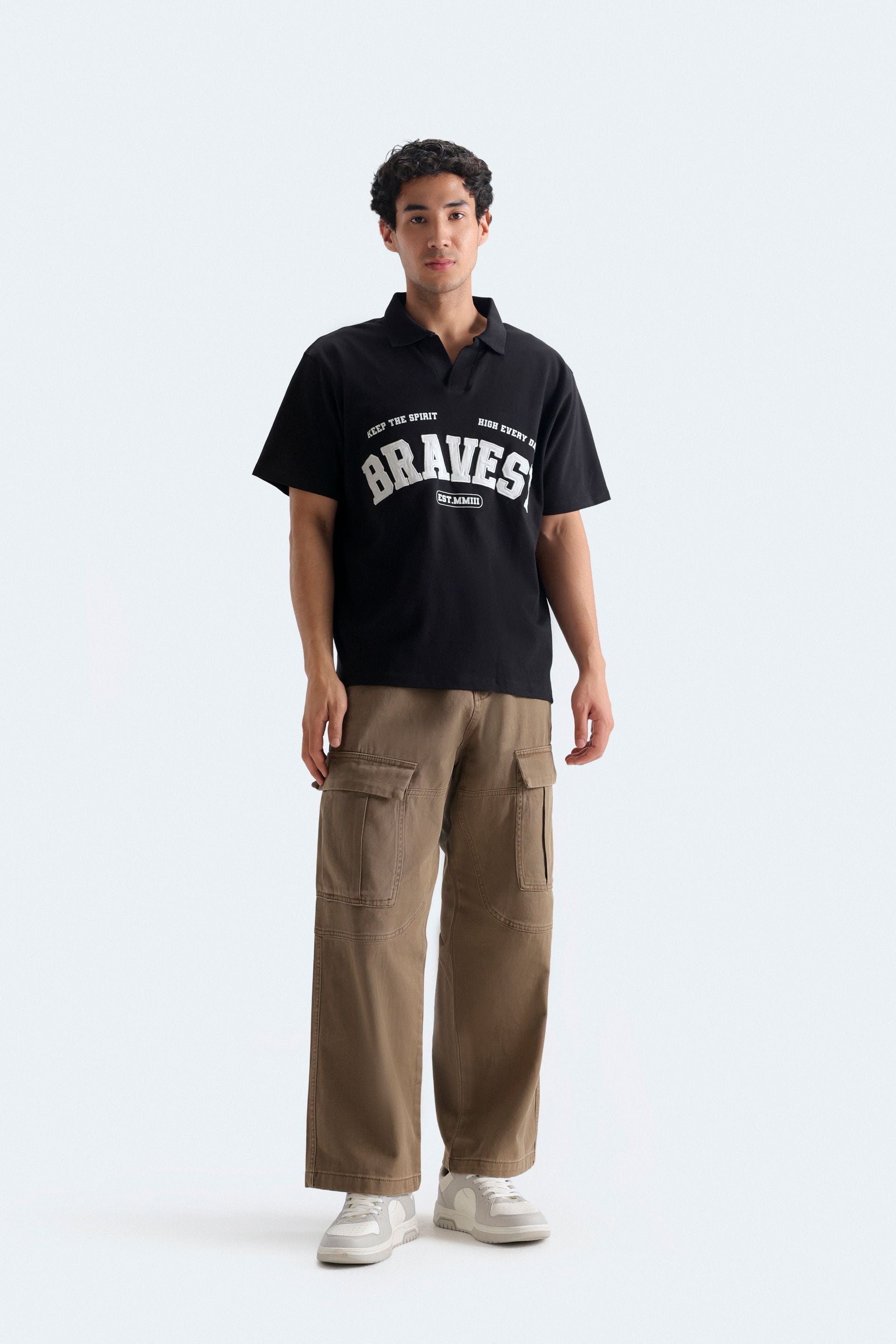 Embroidered Polo Shirt