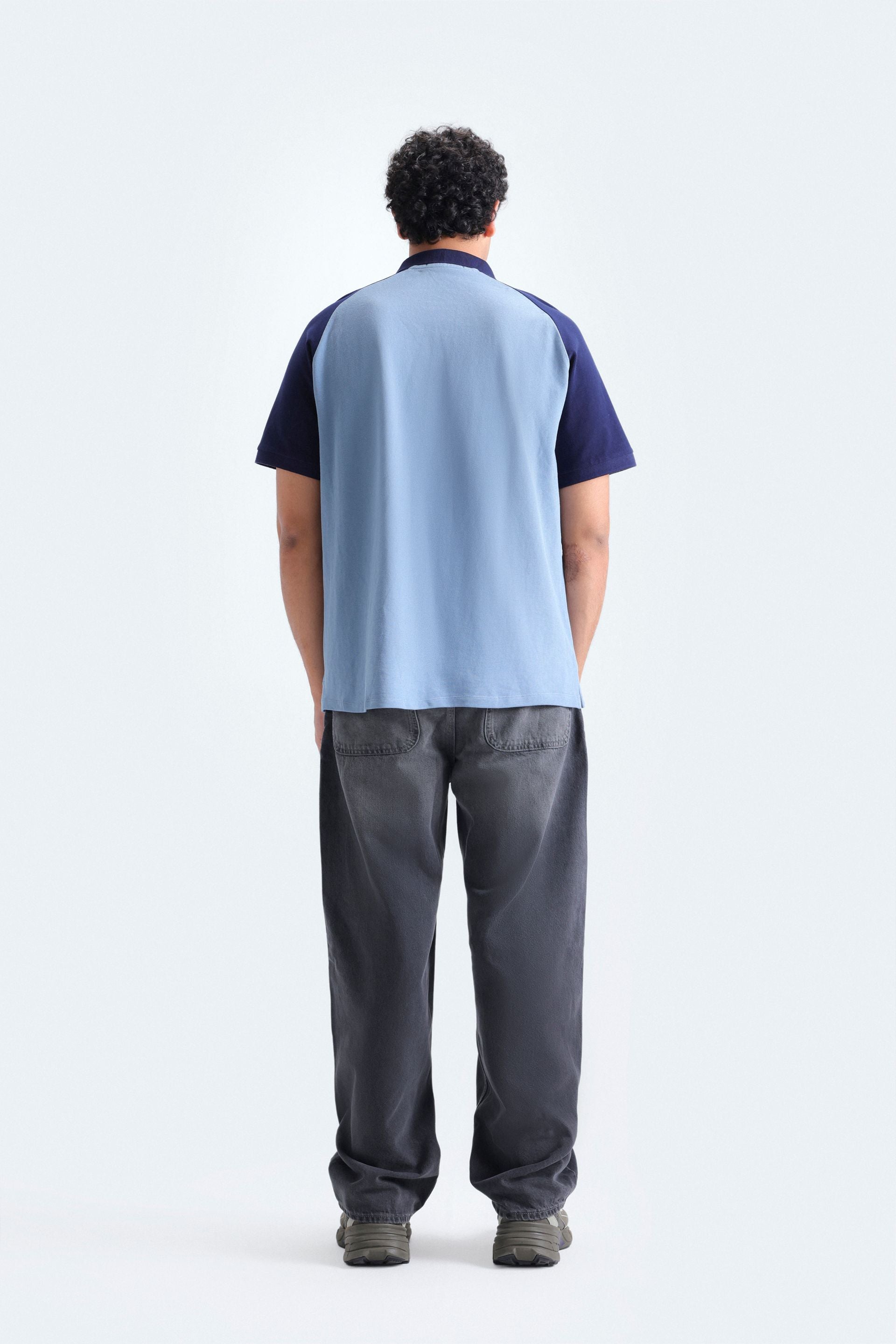 Color Block Polo Shirt