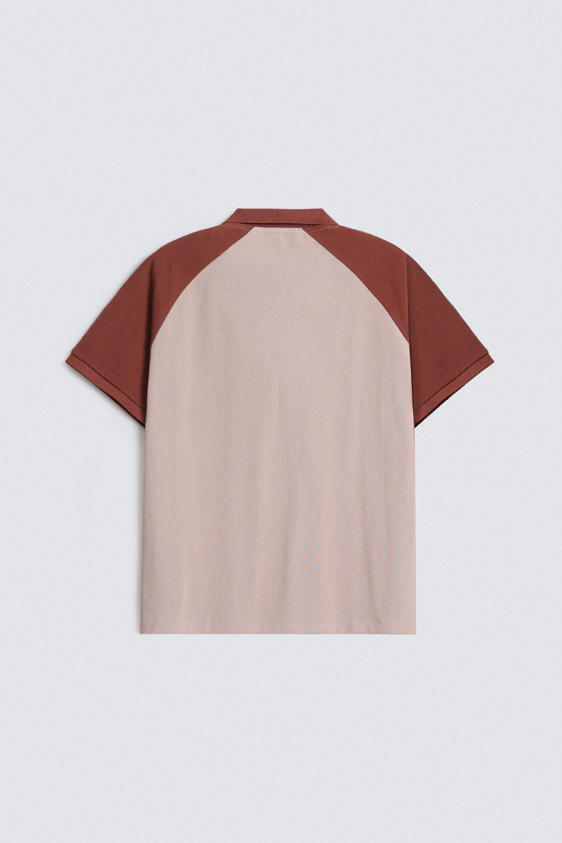 Color Block Polo Shirt