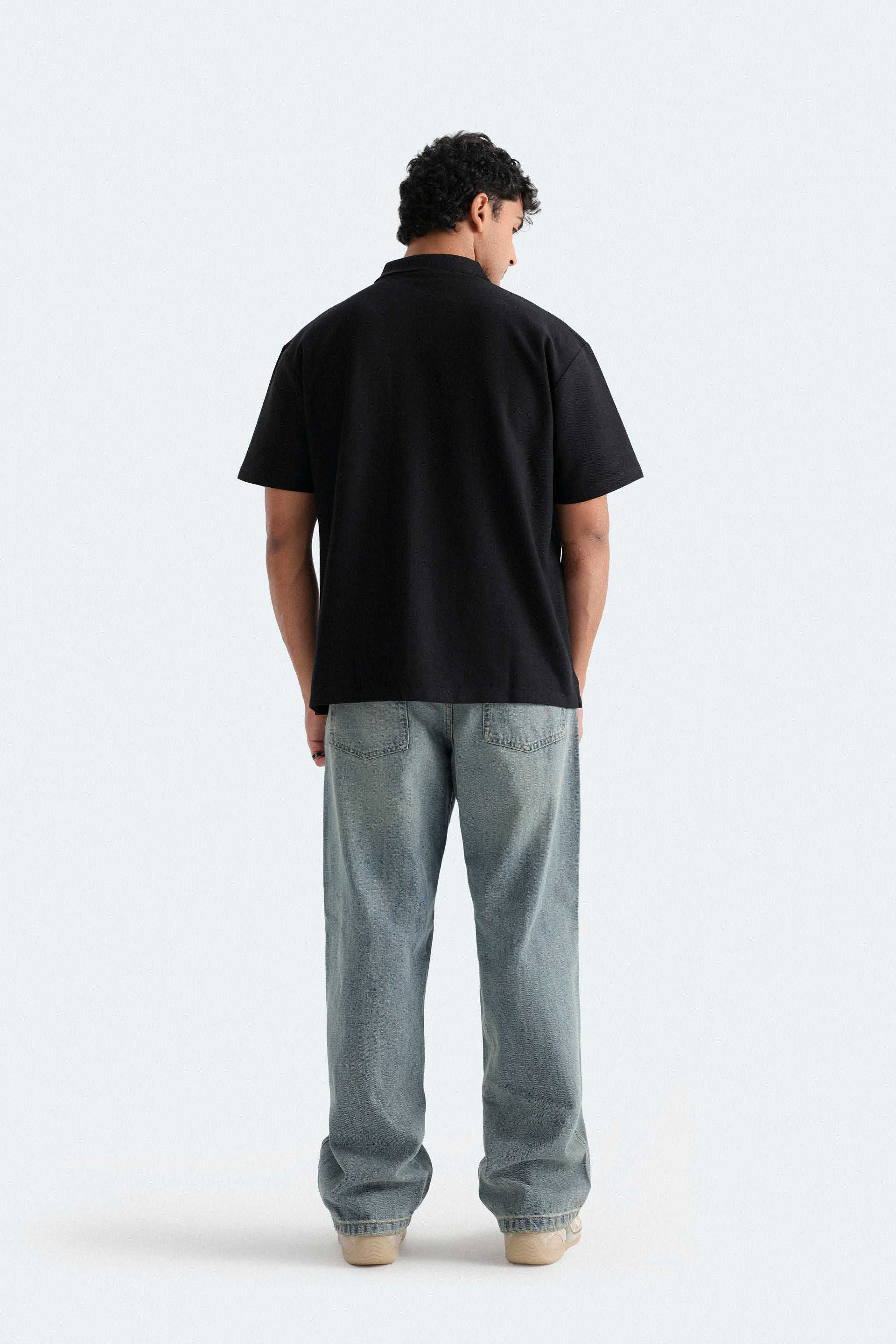 Knitted Polo Shirt