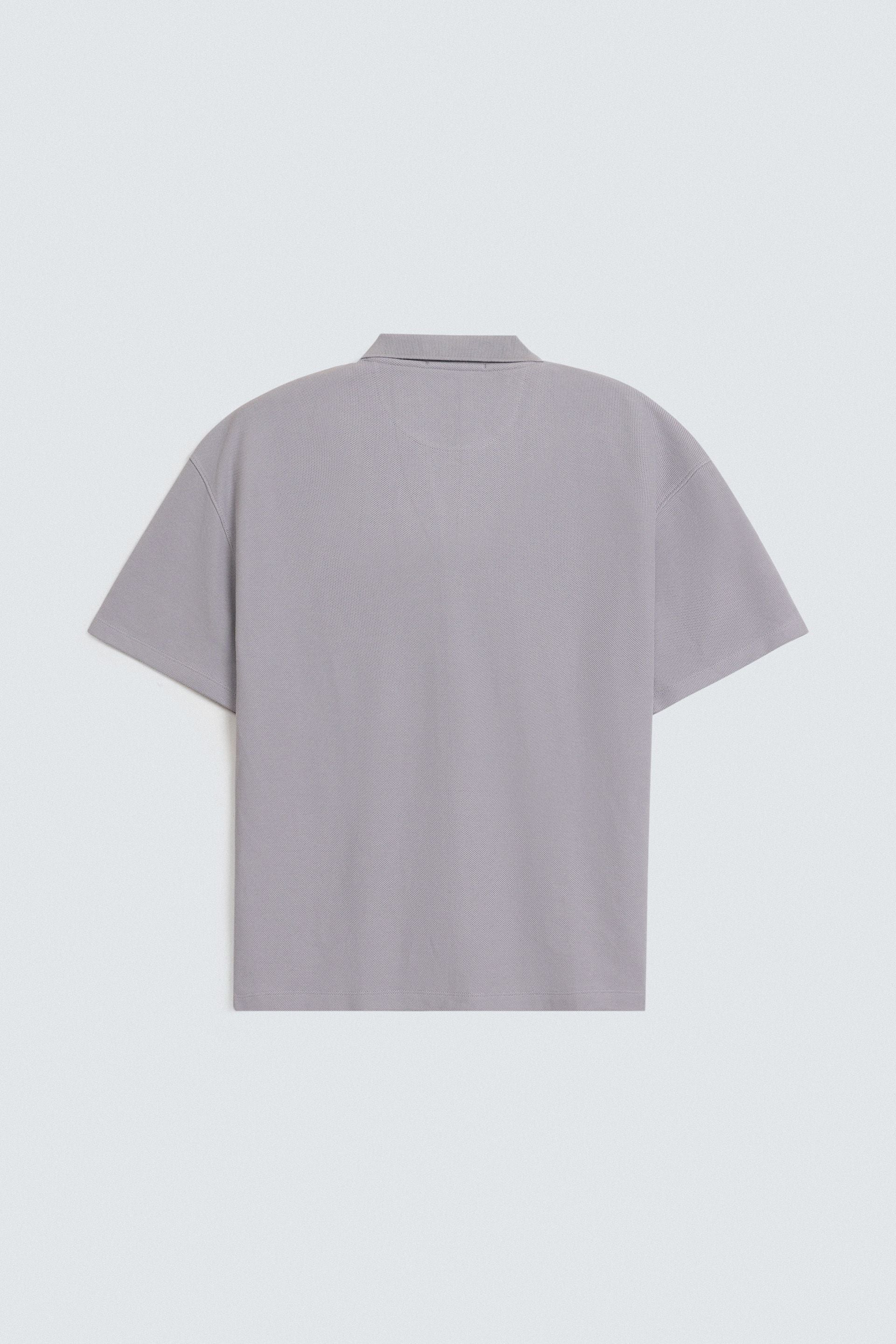 Textured Polo Shirt