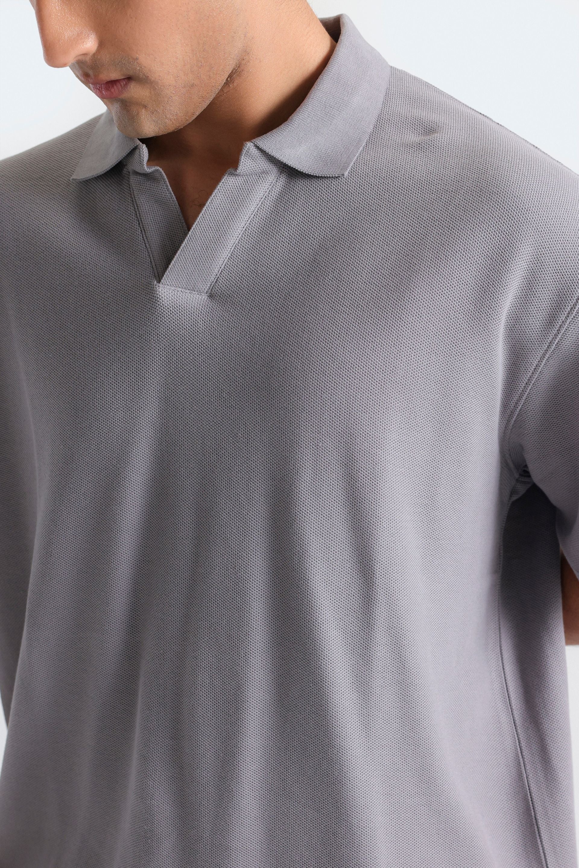 Textured Polo Shirt