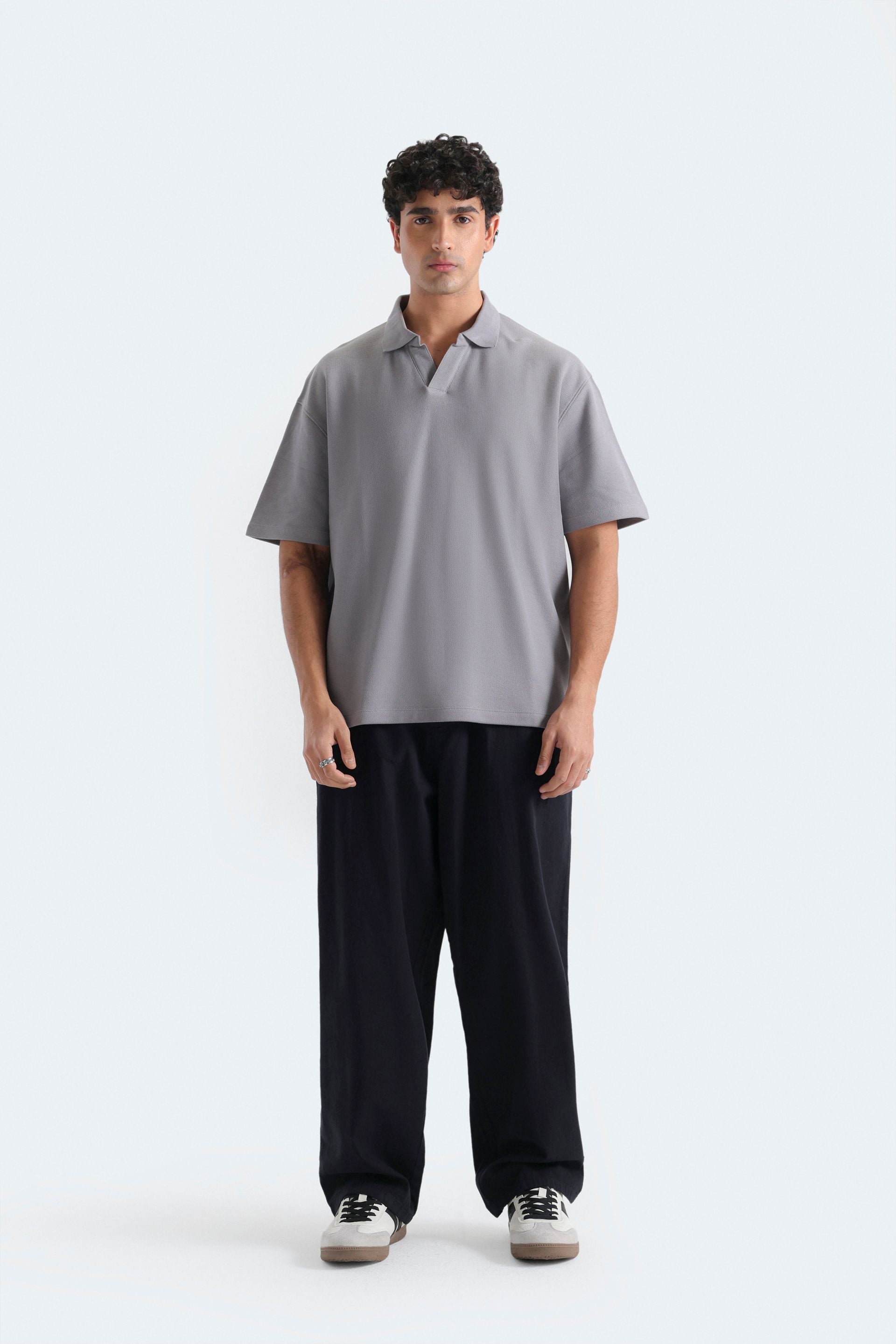 Textured Polo Shirt