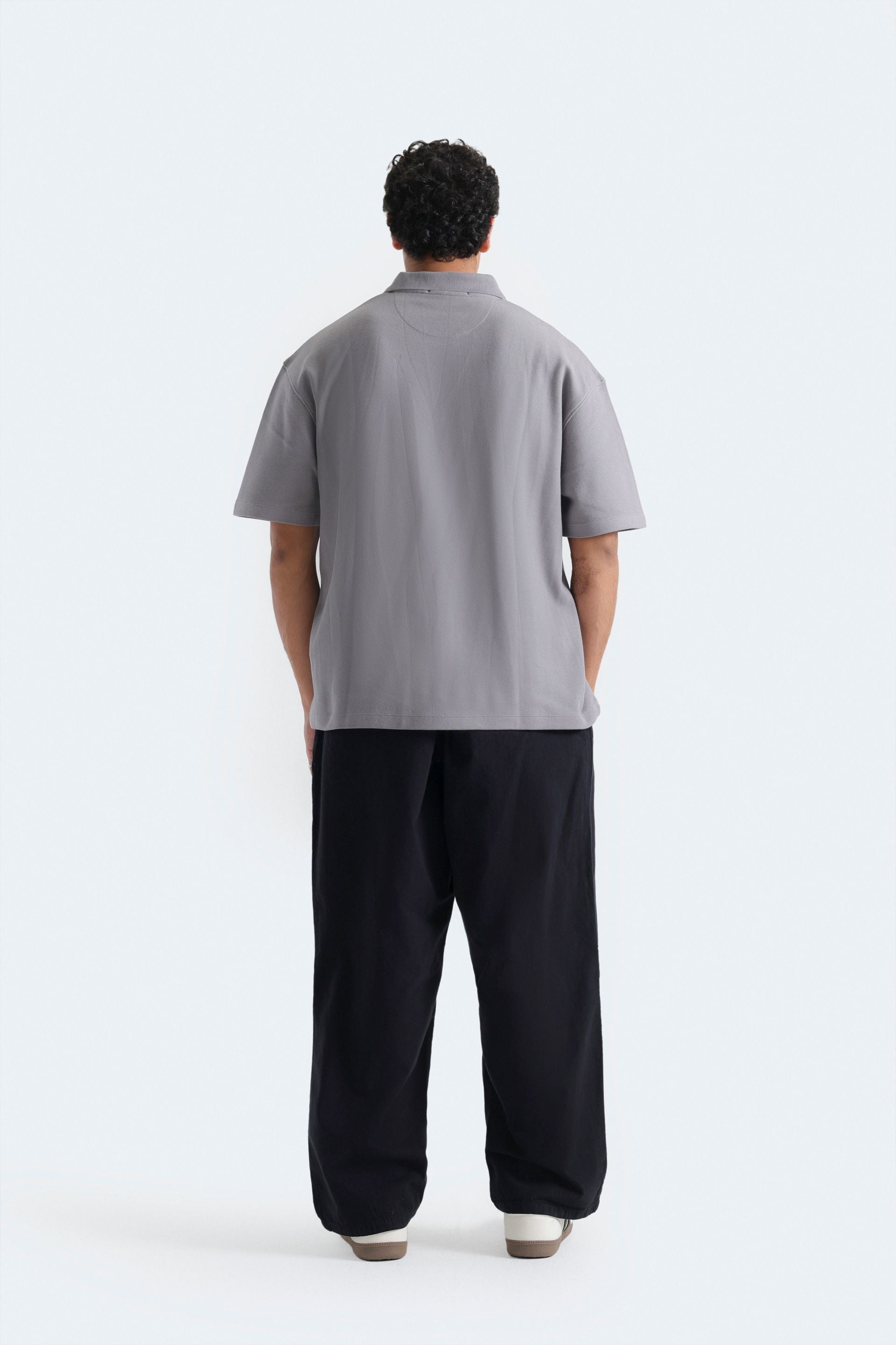 Textured Polo Shirt