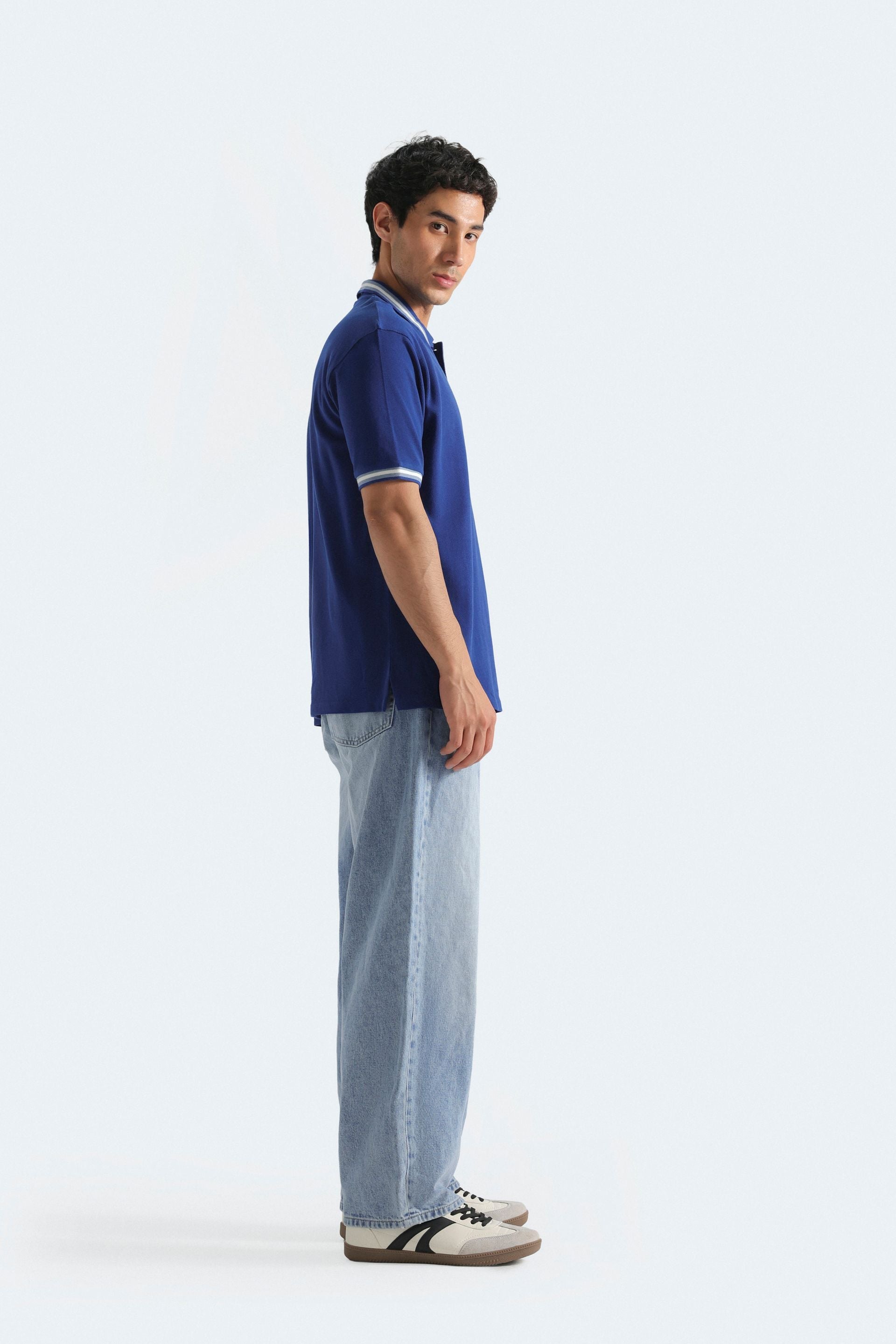 Knitted Polo Shirt