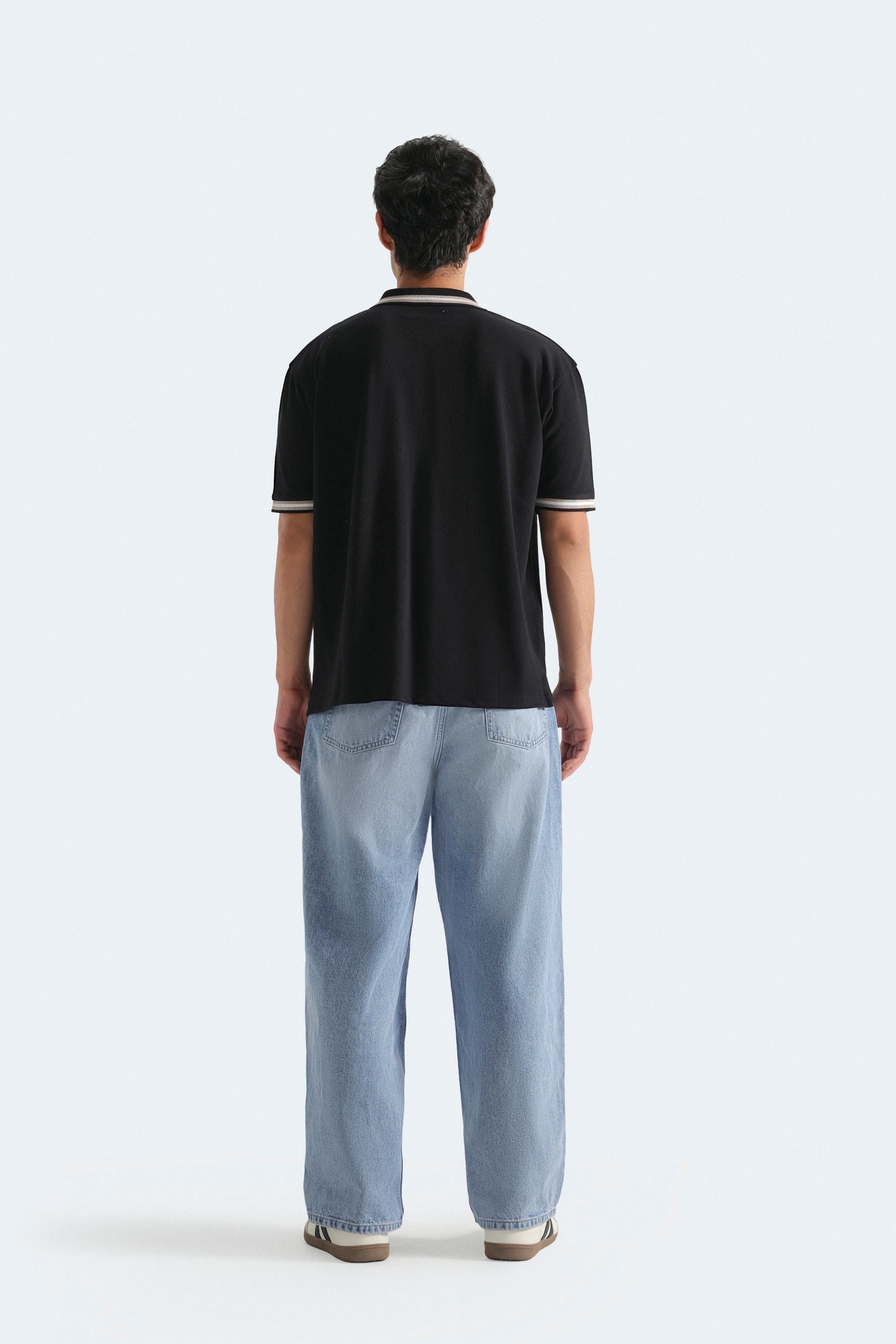 Knitted Polo Shirt