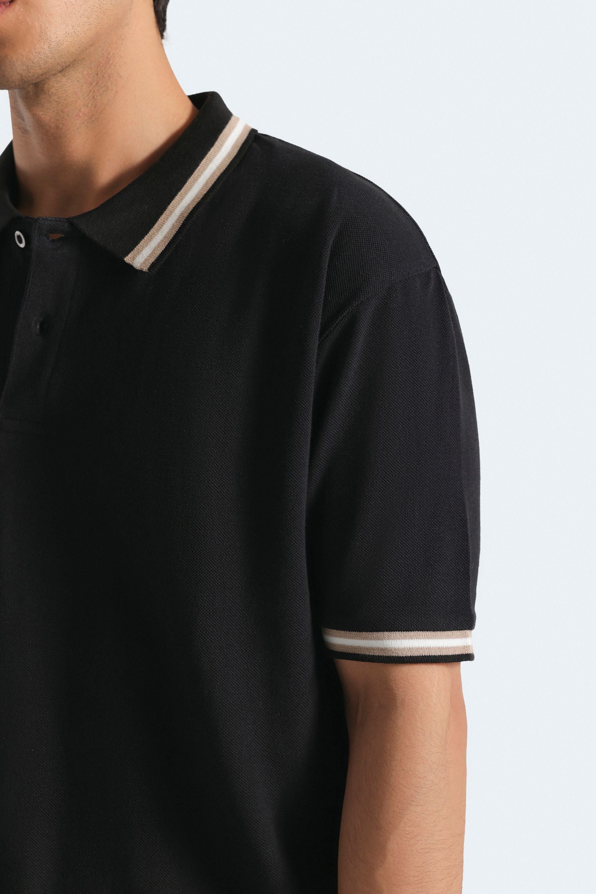 Knitted Polo Shirt