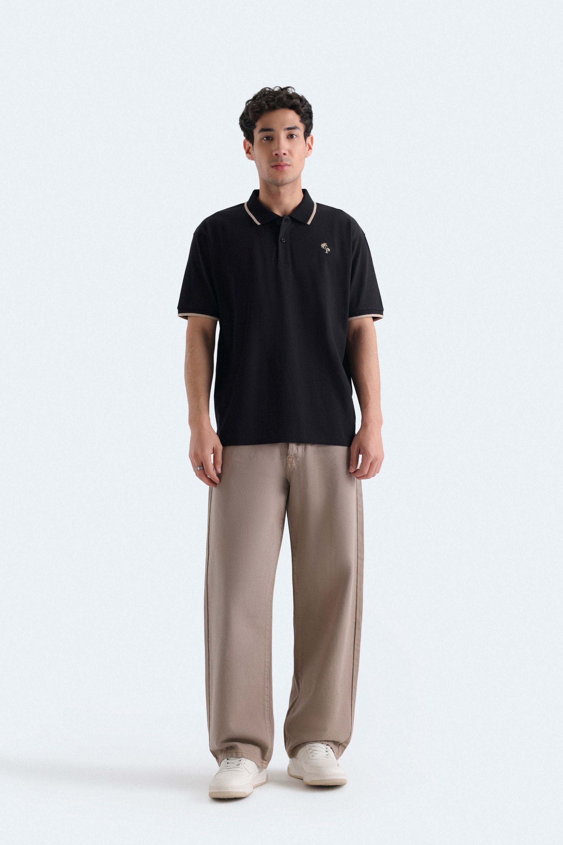 Embroidered Polo Shirt
