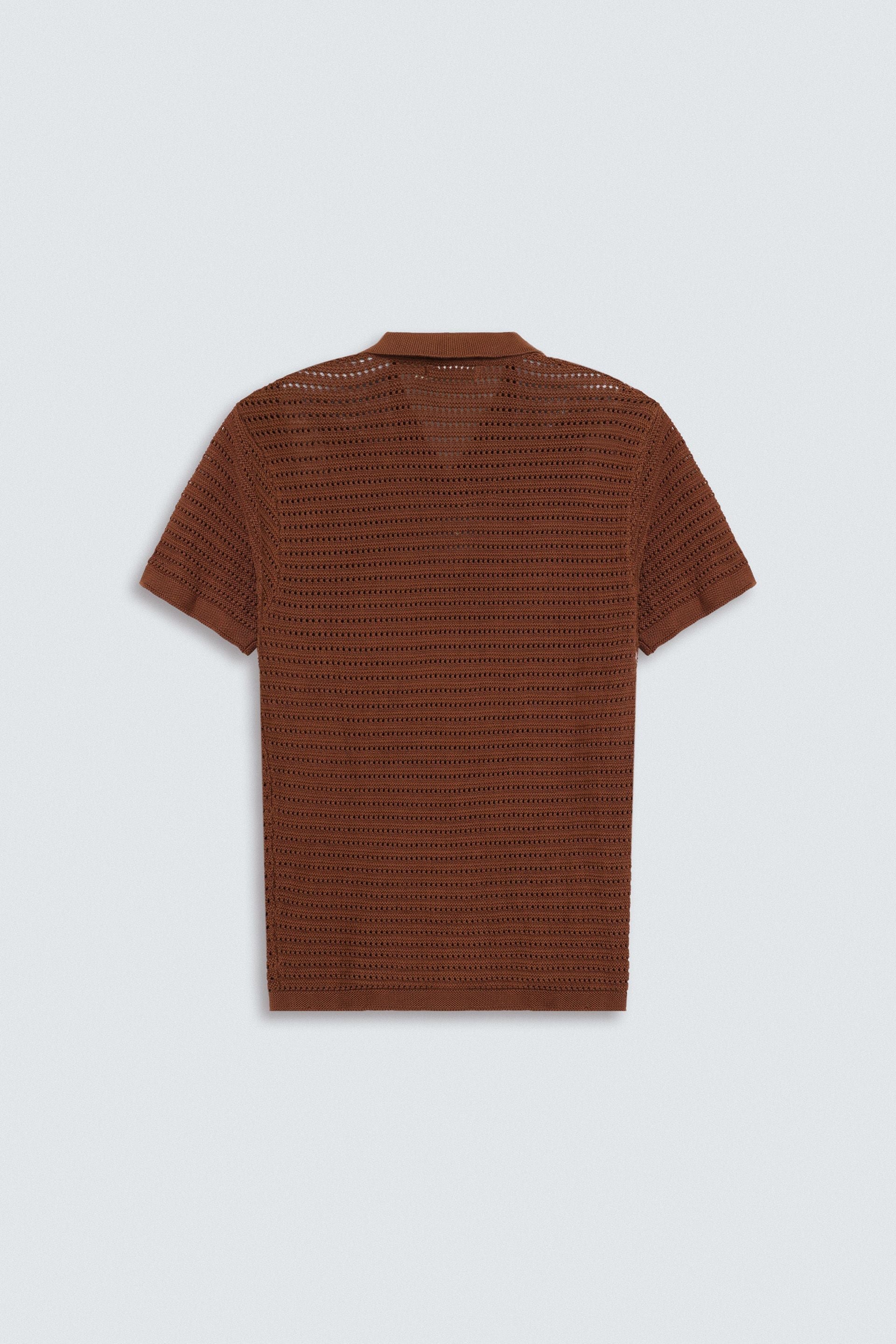 Knitted Polo Shirt