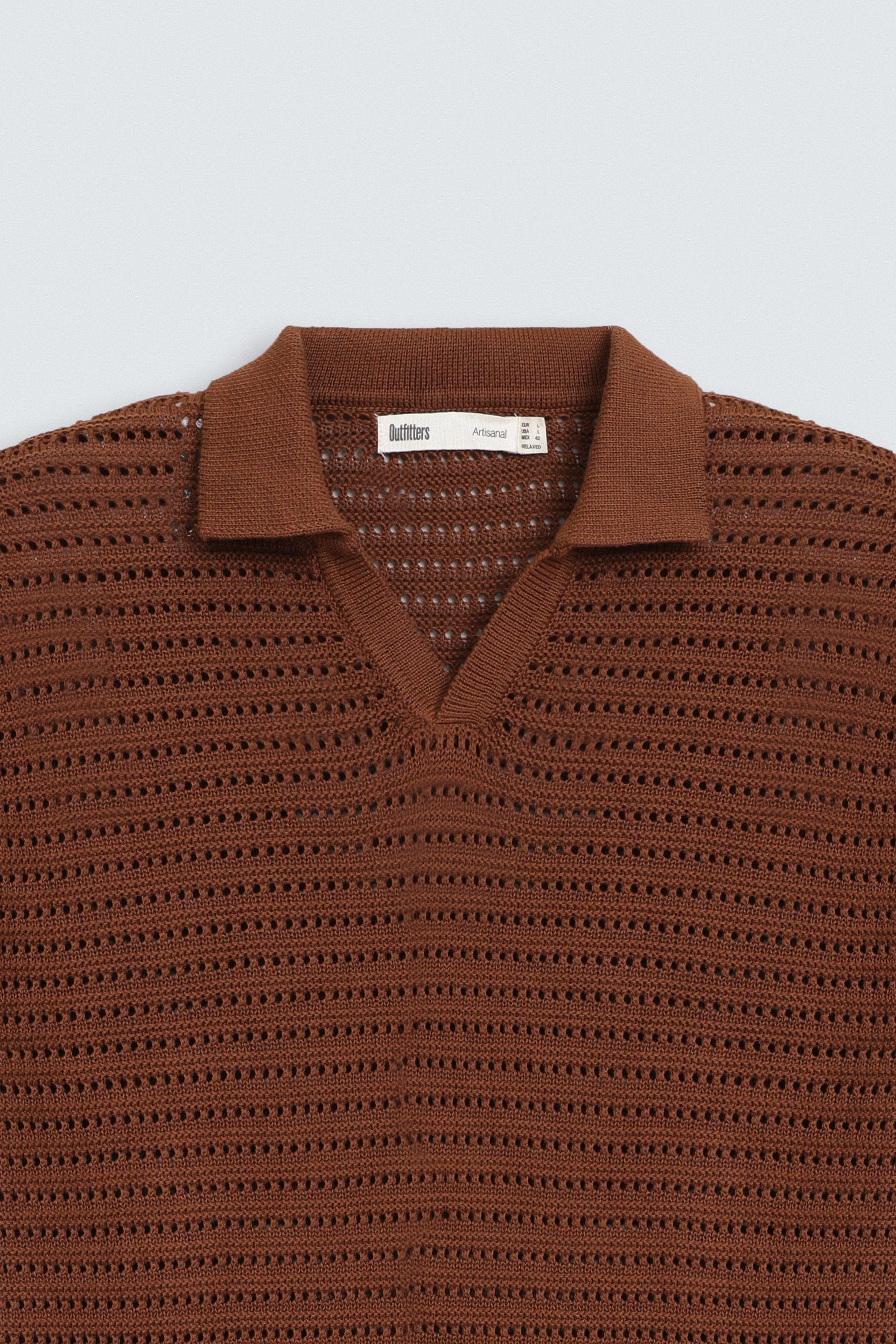 Knitted Polo Shirt