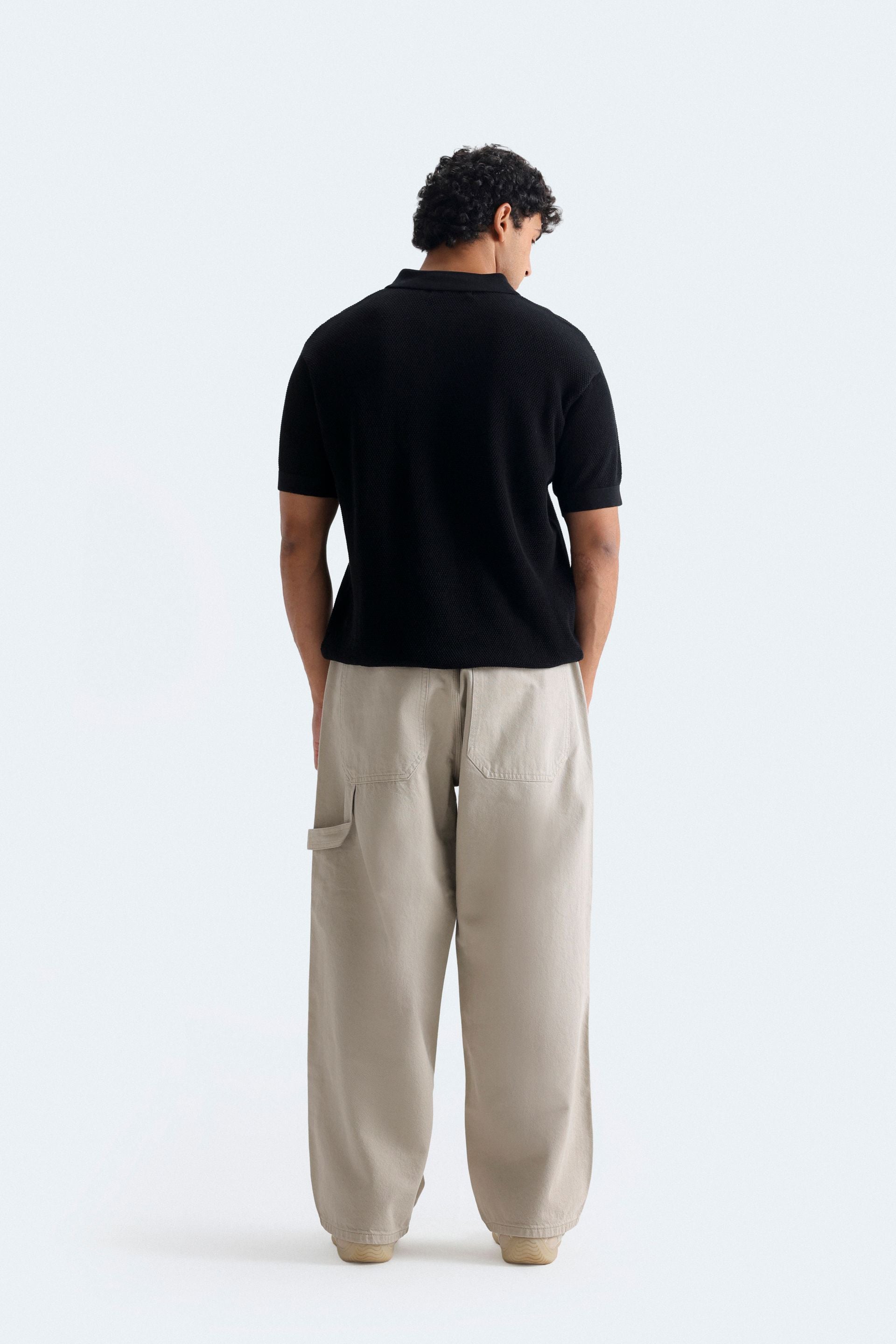 Textured Polo Shirt