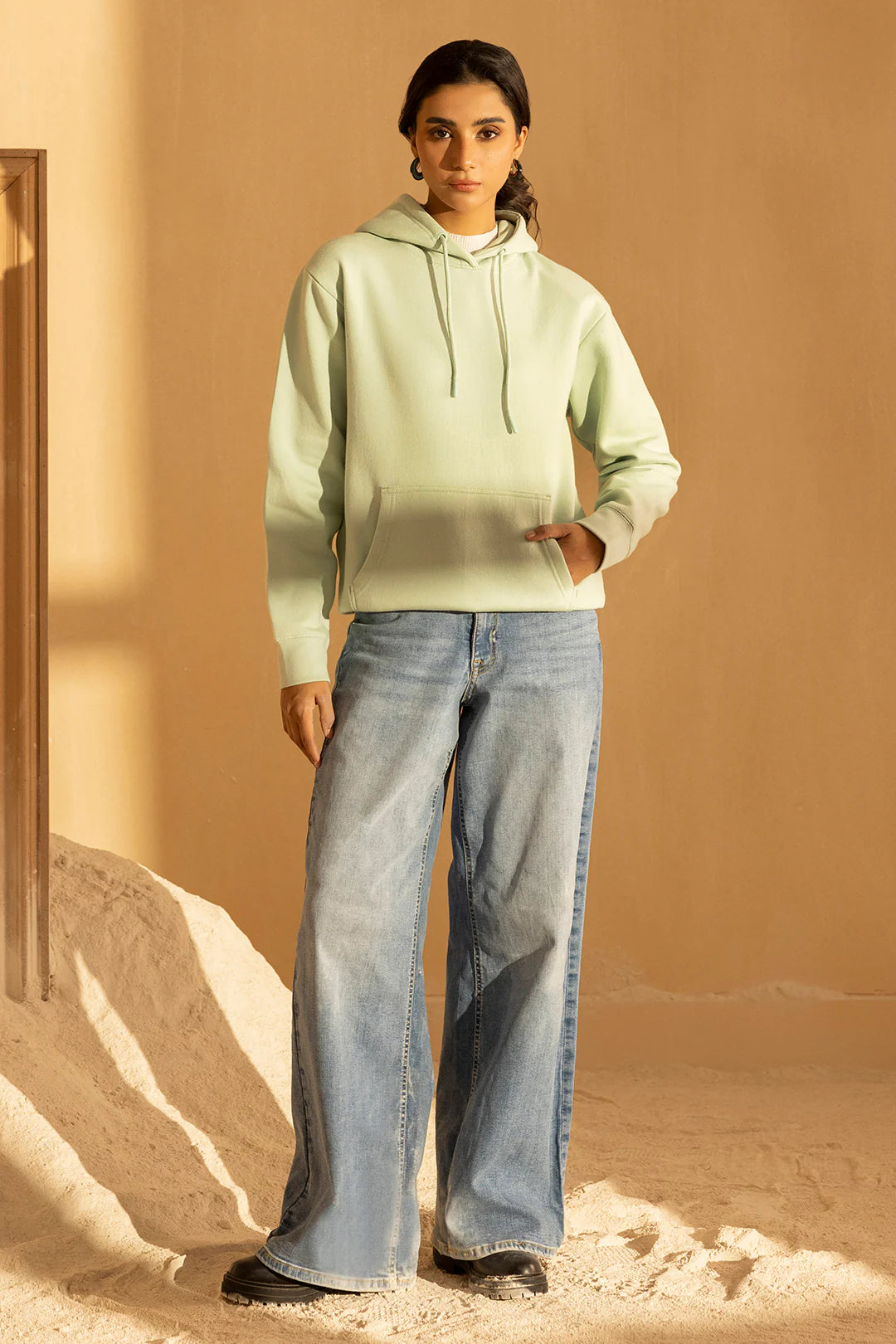Graphic Hoodie – Light Green