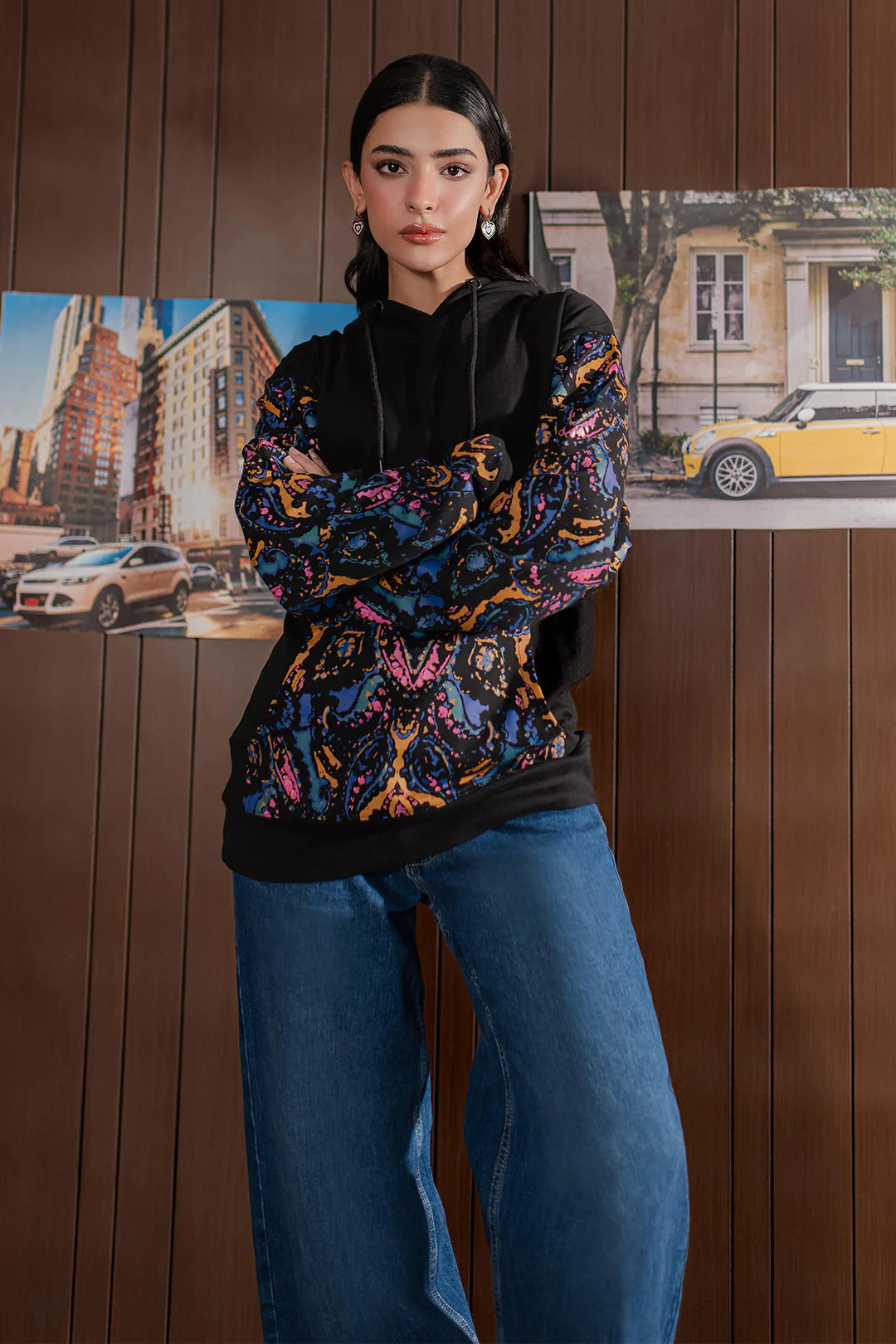 Graphic Hoodie – Printed Design
