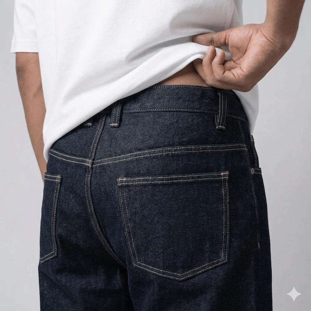 Vintage Black Baggy Jeans