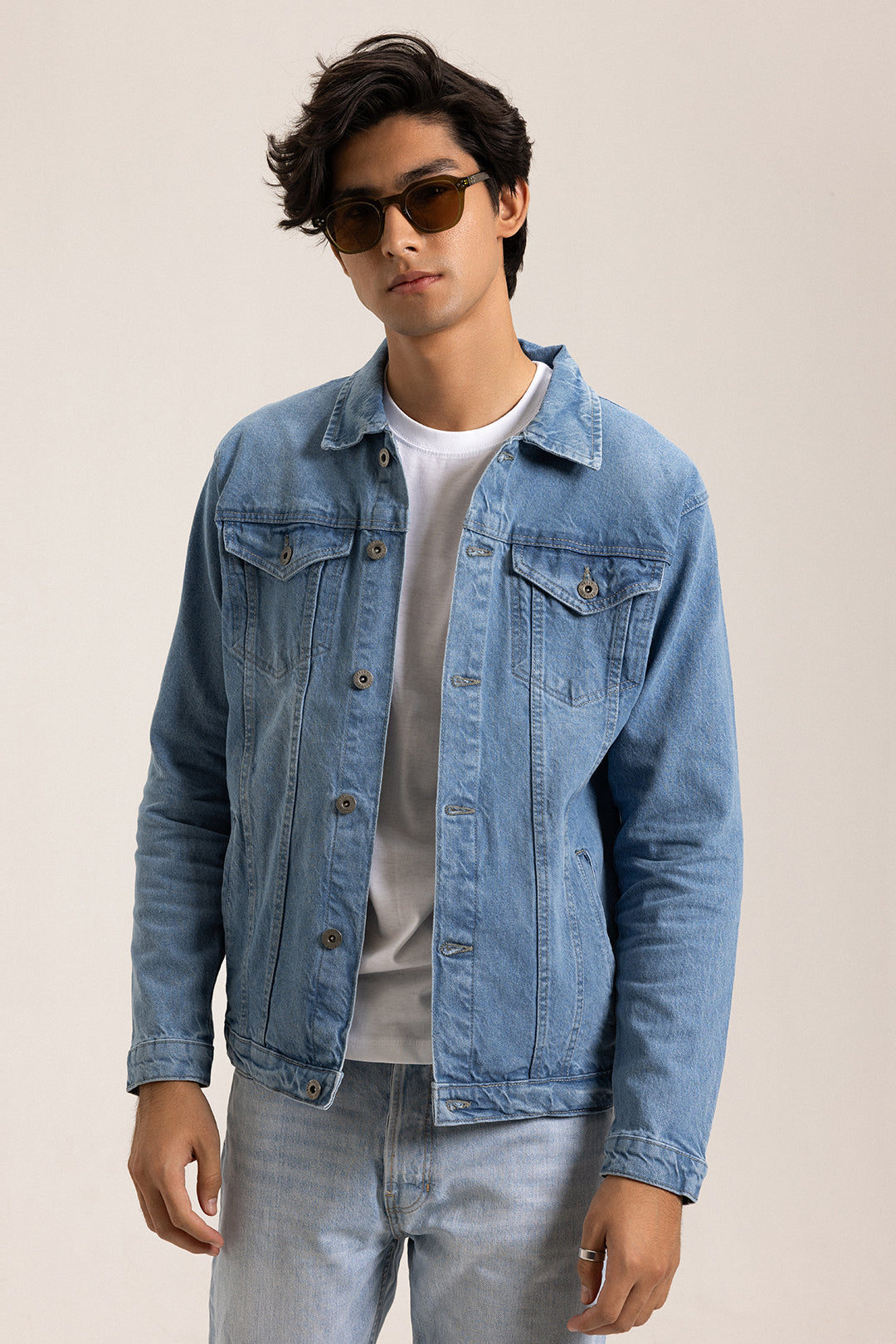 Denim Jacket – Light Blue