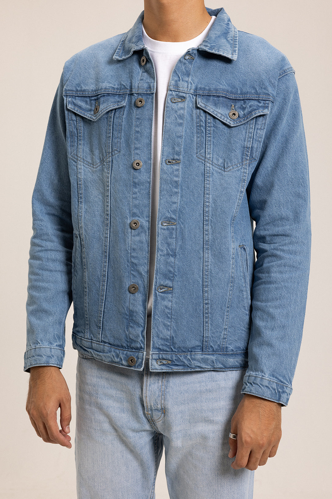 Denim Jacket – Light Blue