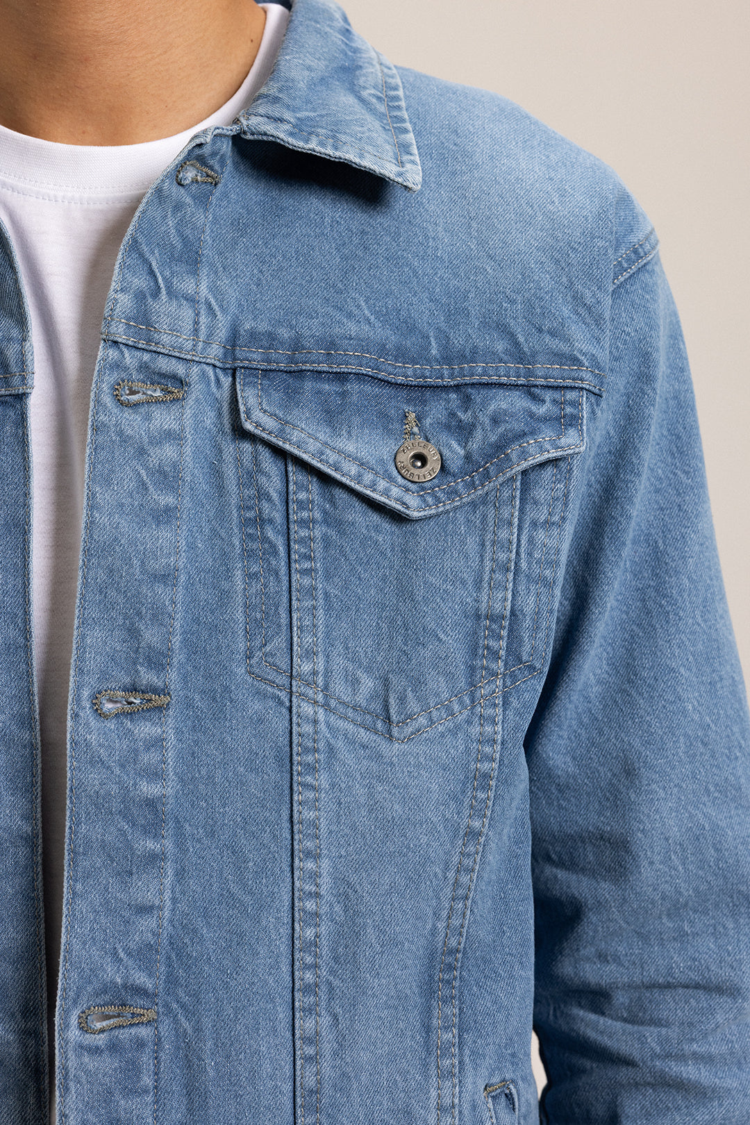 Denim Jacket – Light Blue