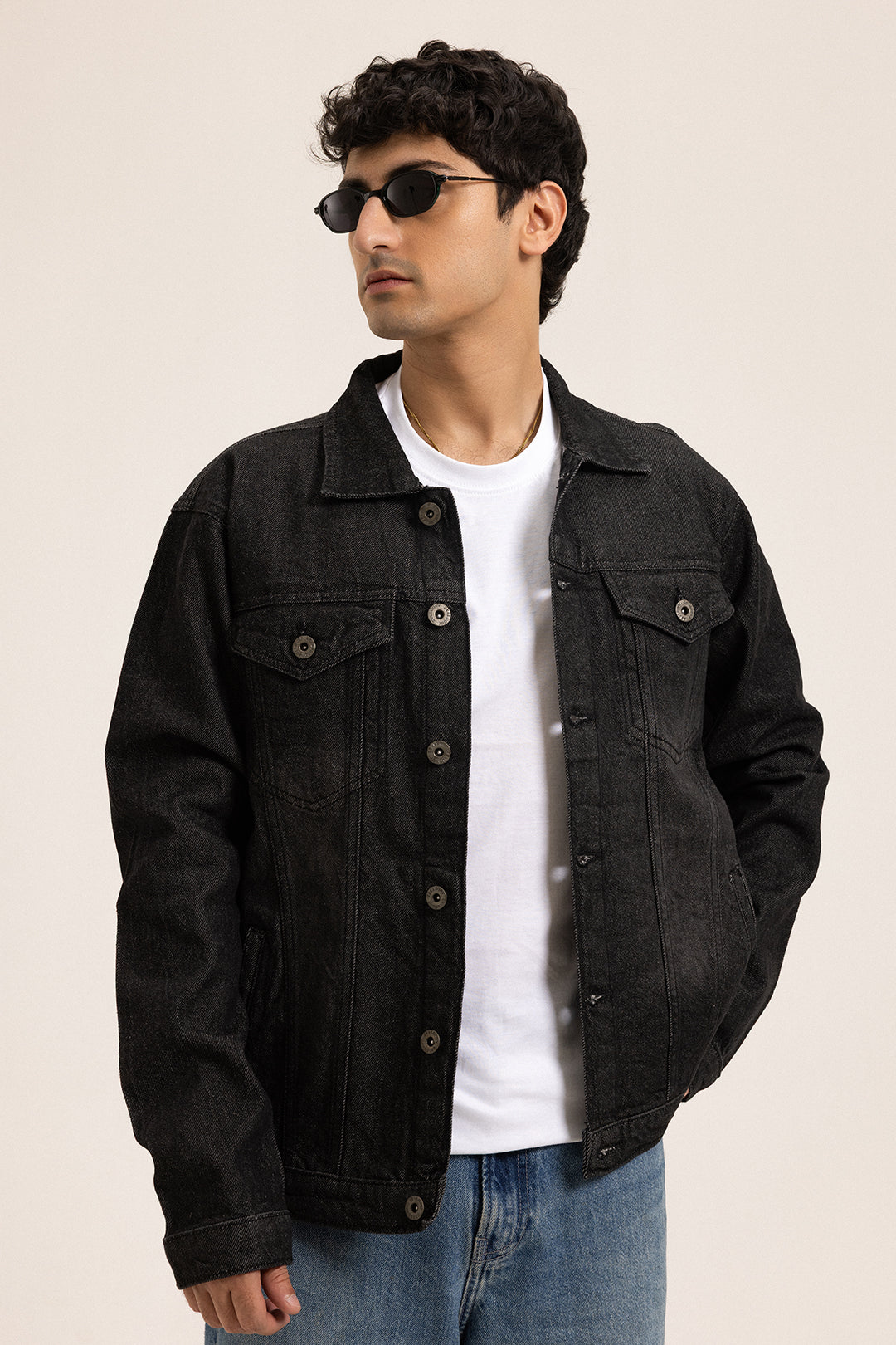 Denim Jacket – Black