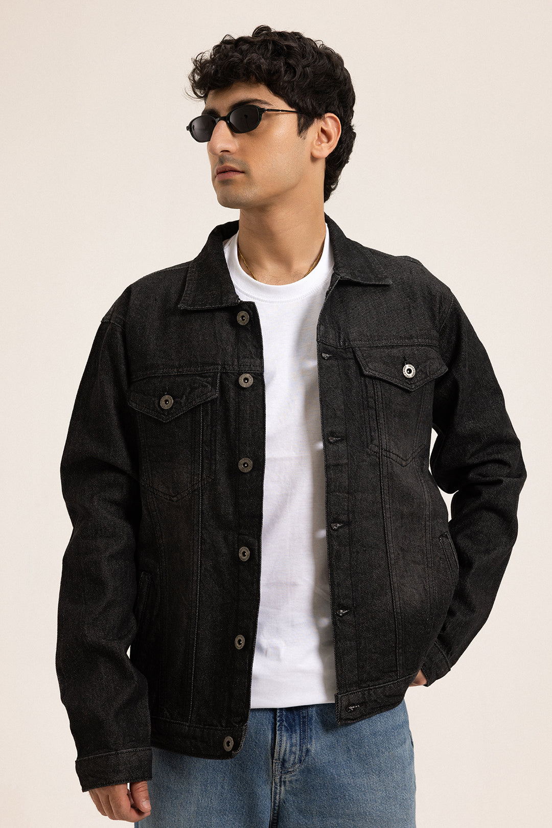 Denim Jacket – Black