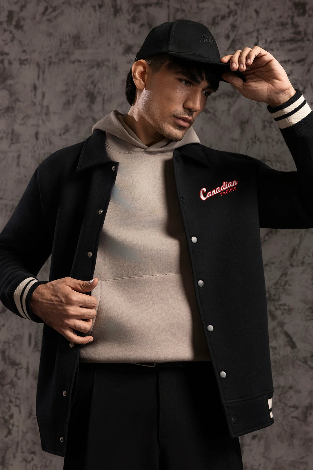 Varsity Jacket – Black