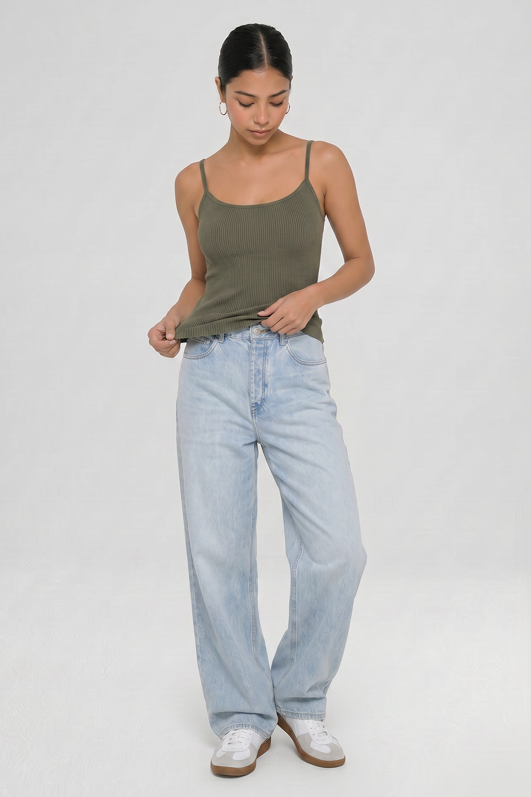 Tank Top – Olive Green