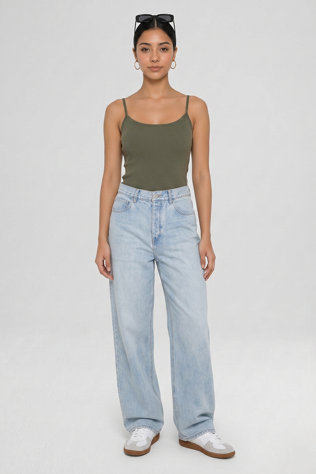 Tank Top – Olive Green