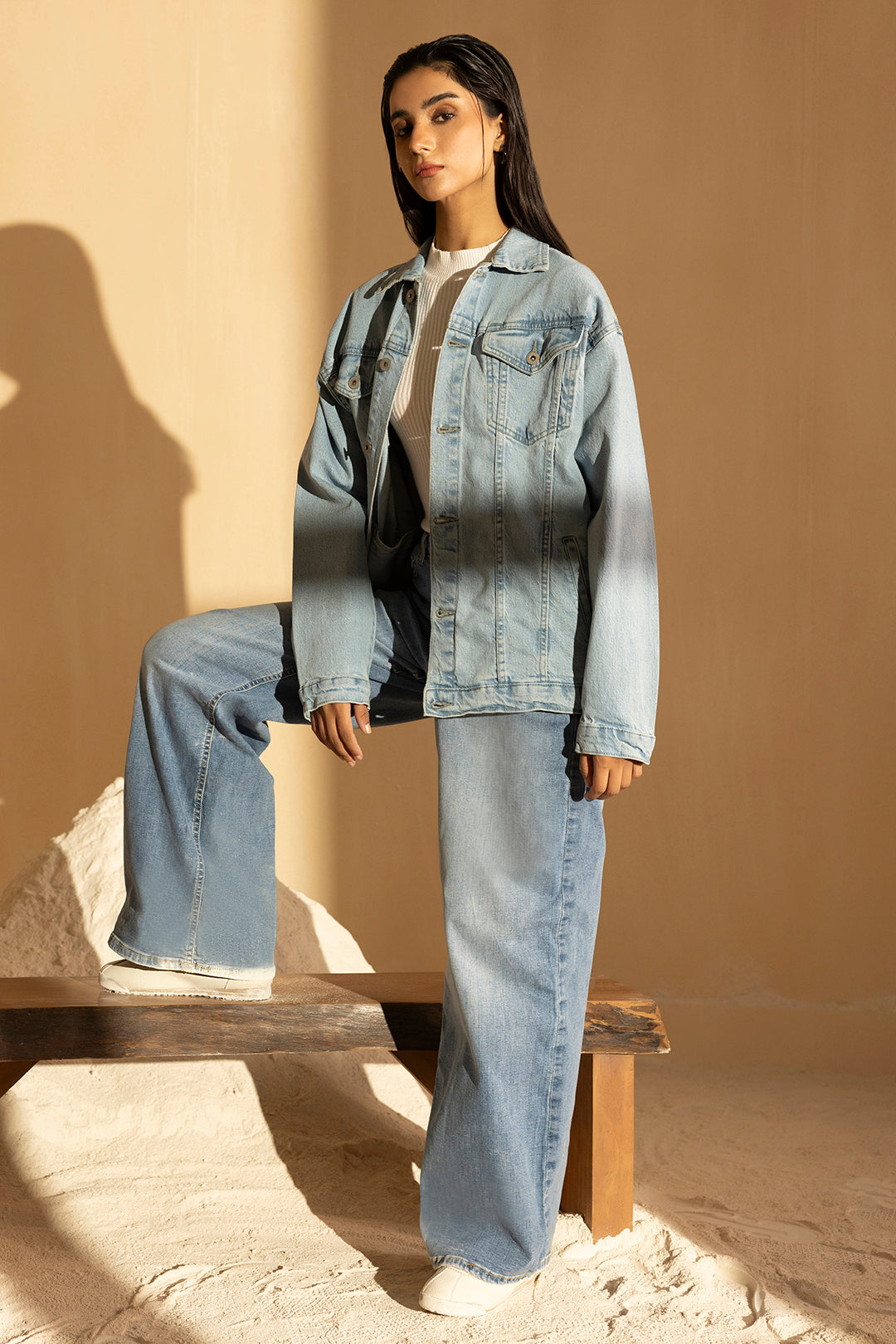 Denim Jacket – Light Blue