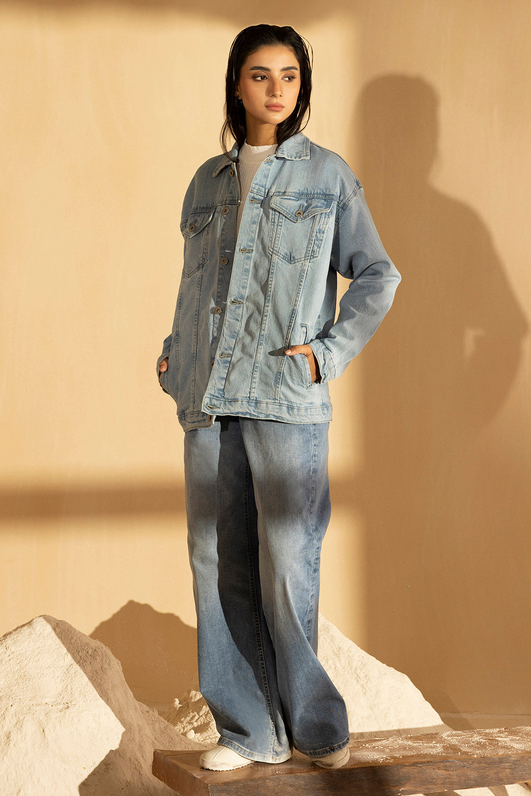 Denim Jacket – Light Blue