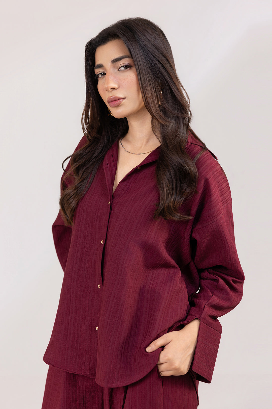 Co-Ord Set – Maroon