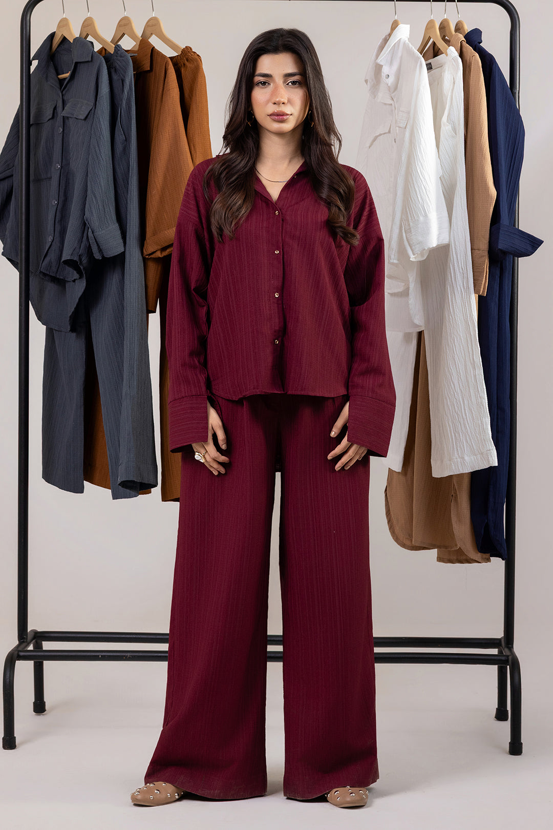 Co-Ord Set – Maroon