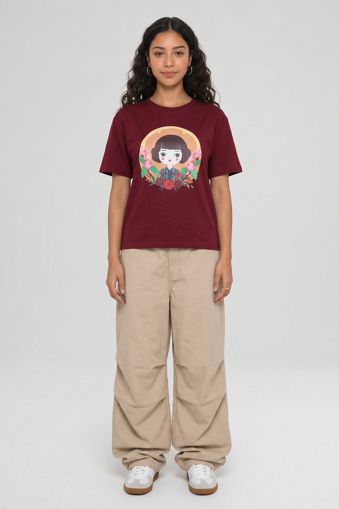 Graphic T-Shirt – Maroon